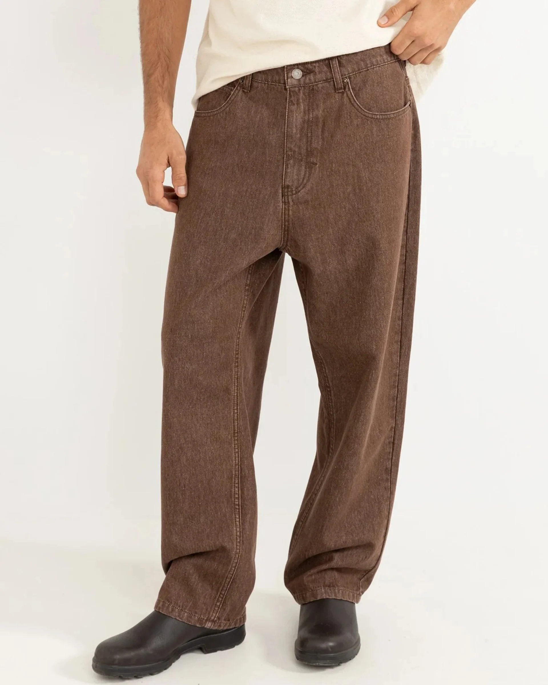 Essential Jean - Washed Brown - Image 2