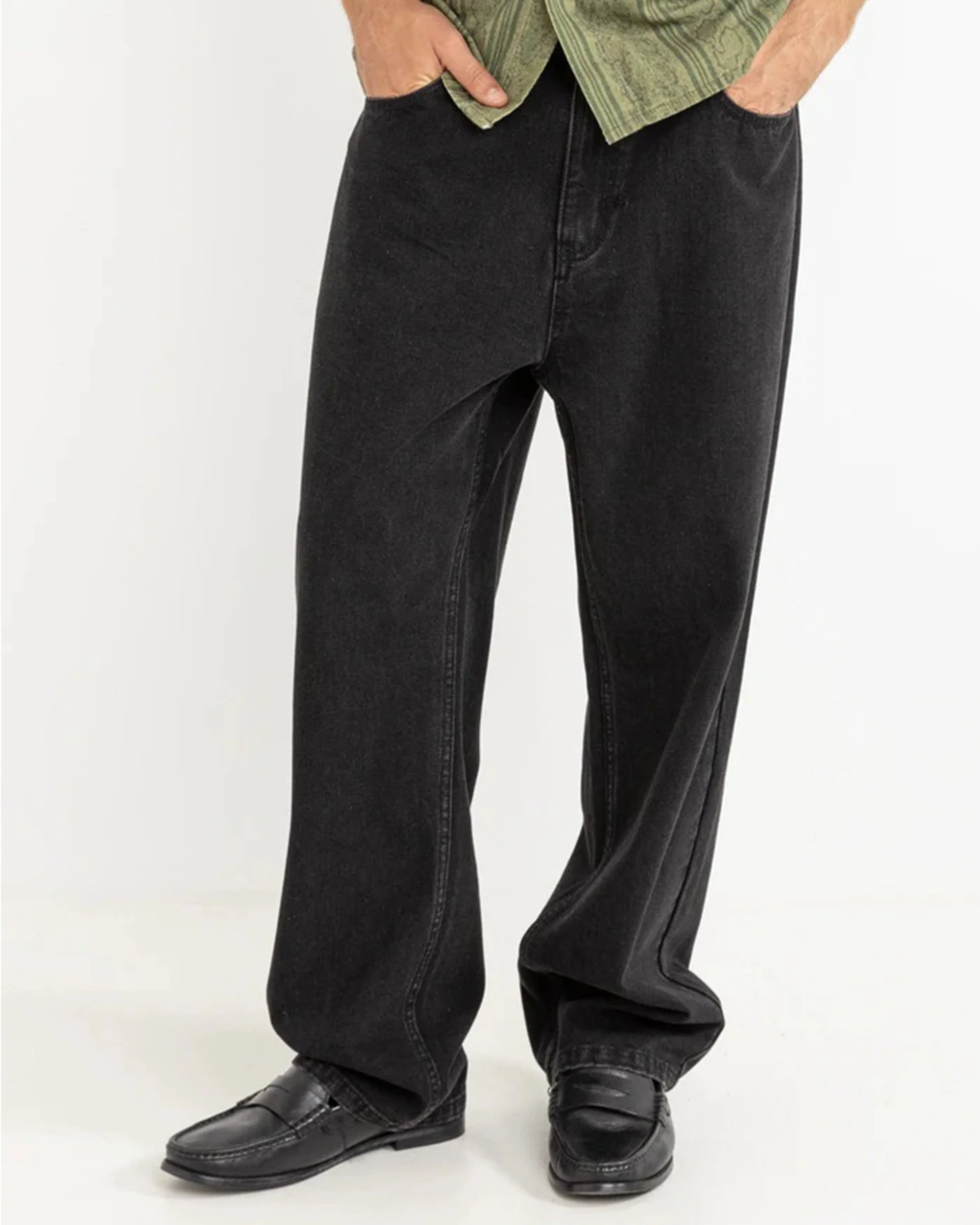 Essential Jean - Worn Black - Image 2