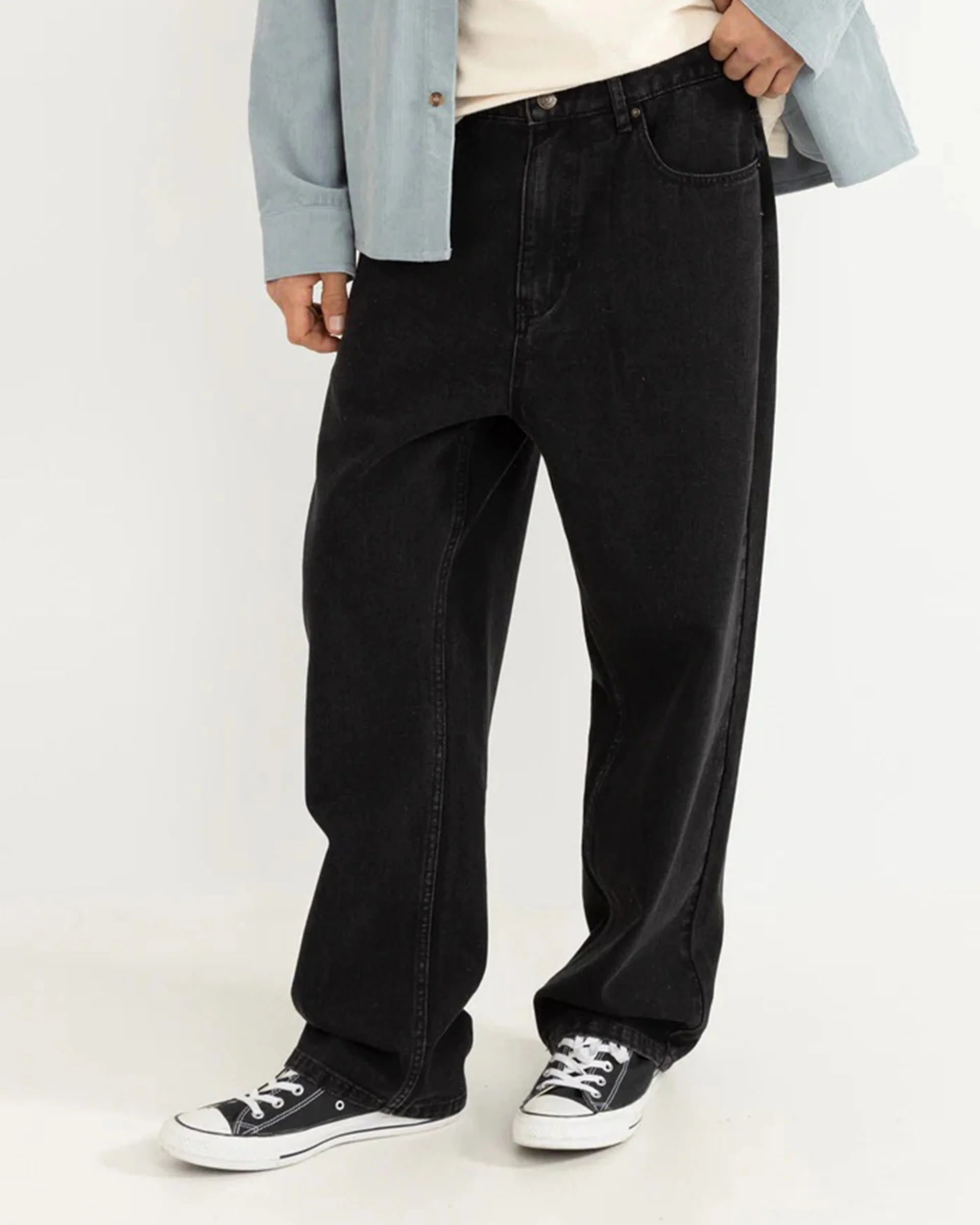 Essential Jean - Worn Black - Image 7