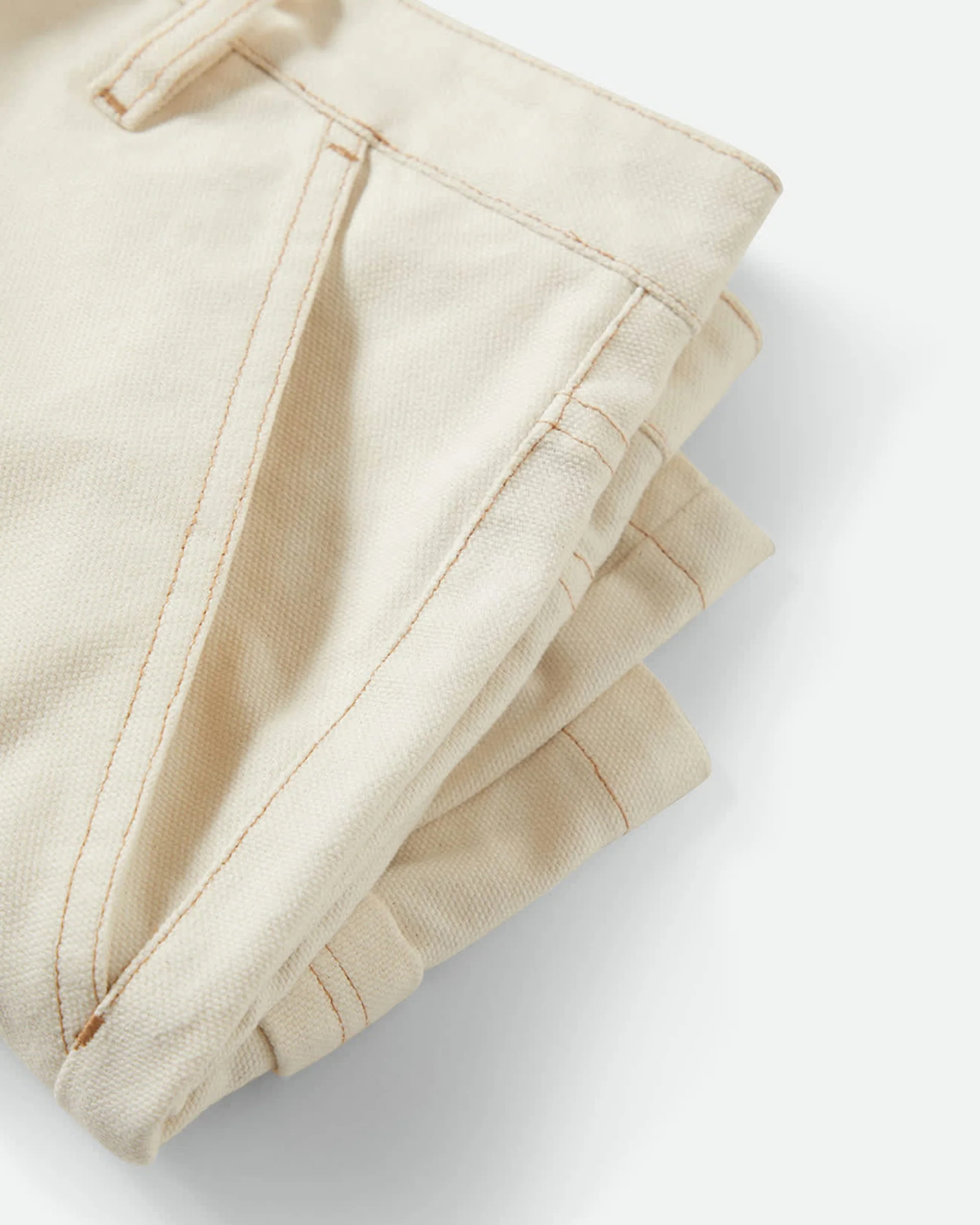 Essex Painter Mini Skirt - Egret White - Image 11