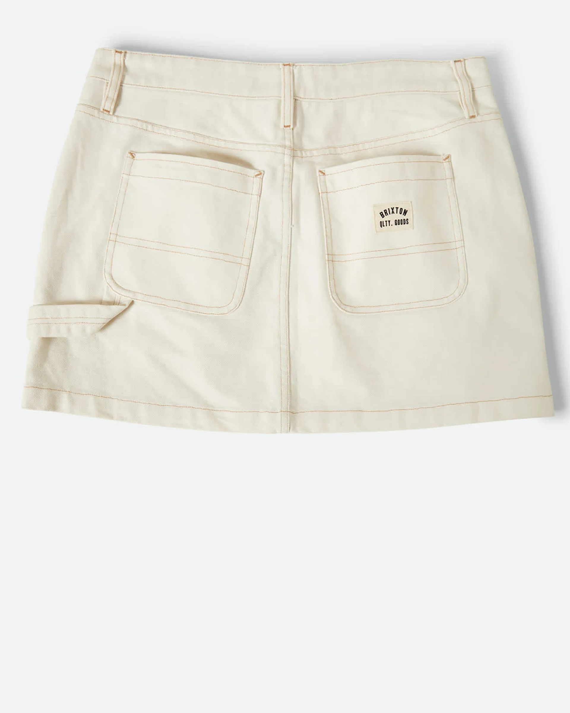 Essex Painter Mini Skirt - Egret White - Image 9