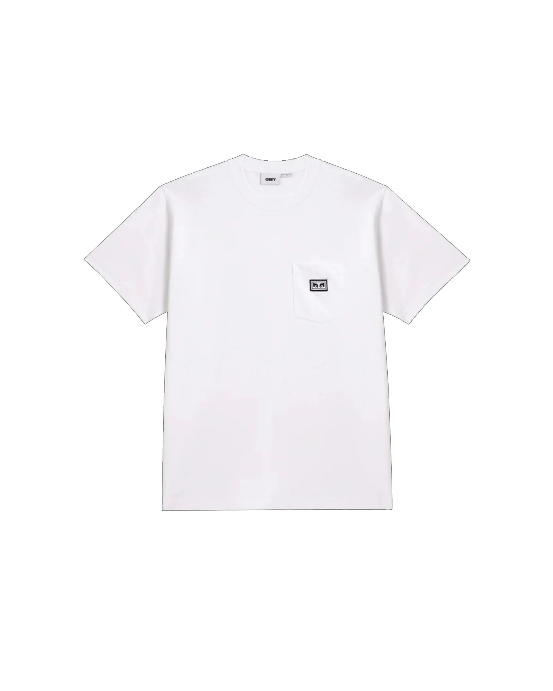 EST. Works Eyes Pocket S/S T-Shirt - White