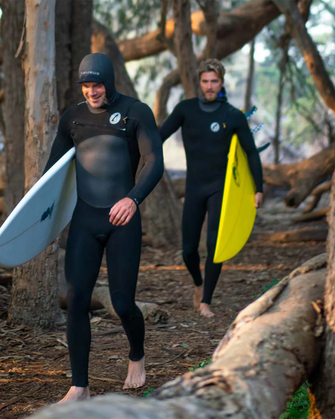 Evade 4.3 Hooded Chest Zip Winter Wetsuit - Image 3