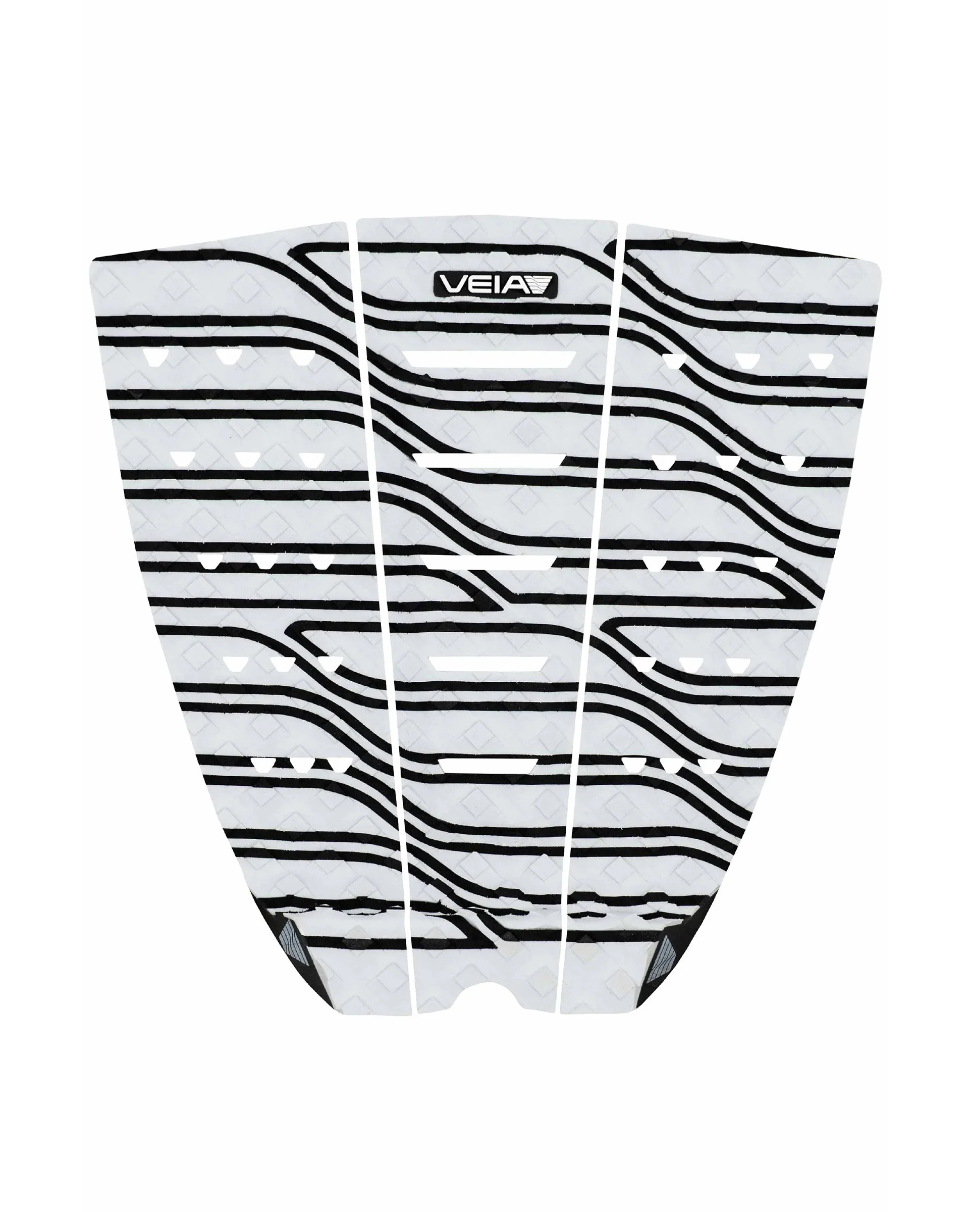 Explorer Waveform 3 Piece Round Tail Pad - Orbiter White