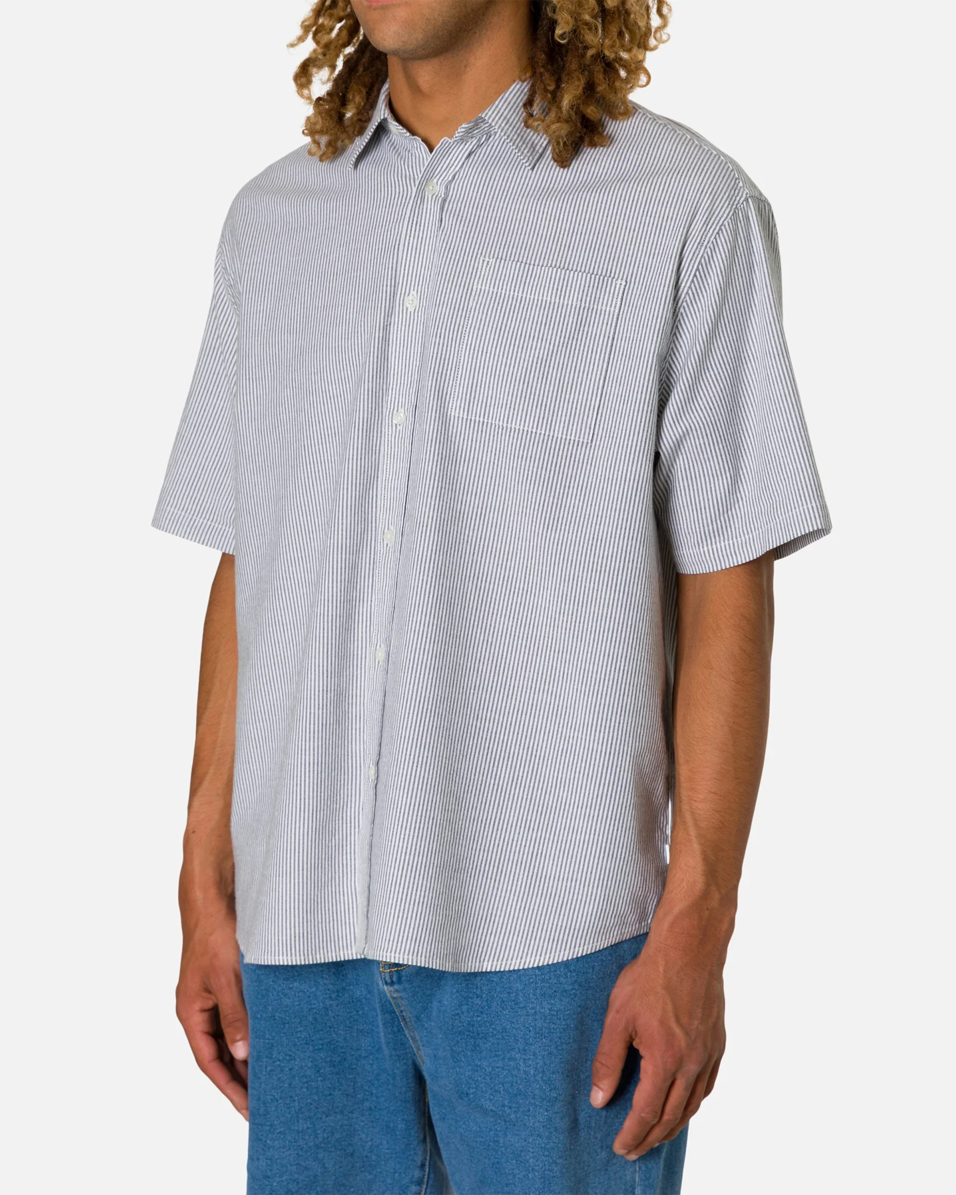 Ezra S/S Shirt - Black - Image 4
