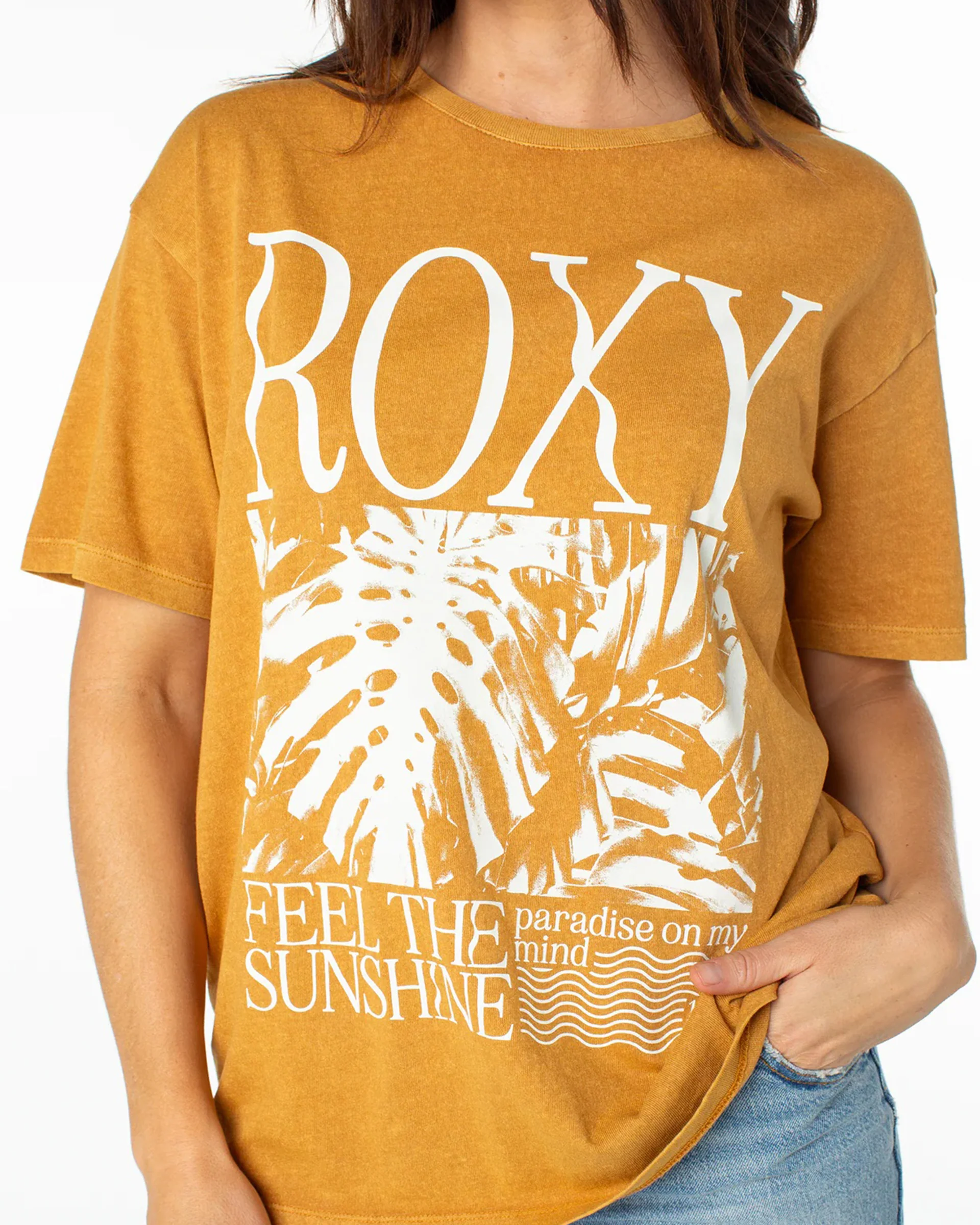 Feel The Sunshine S/S T-Shirt - Gold