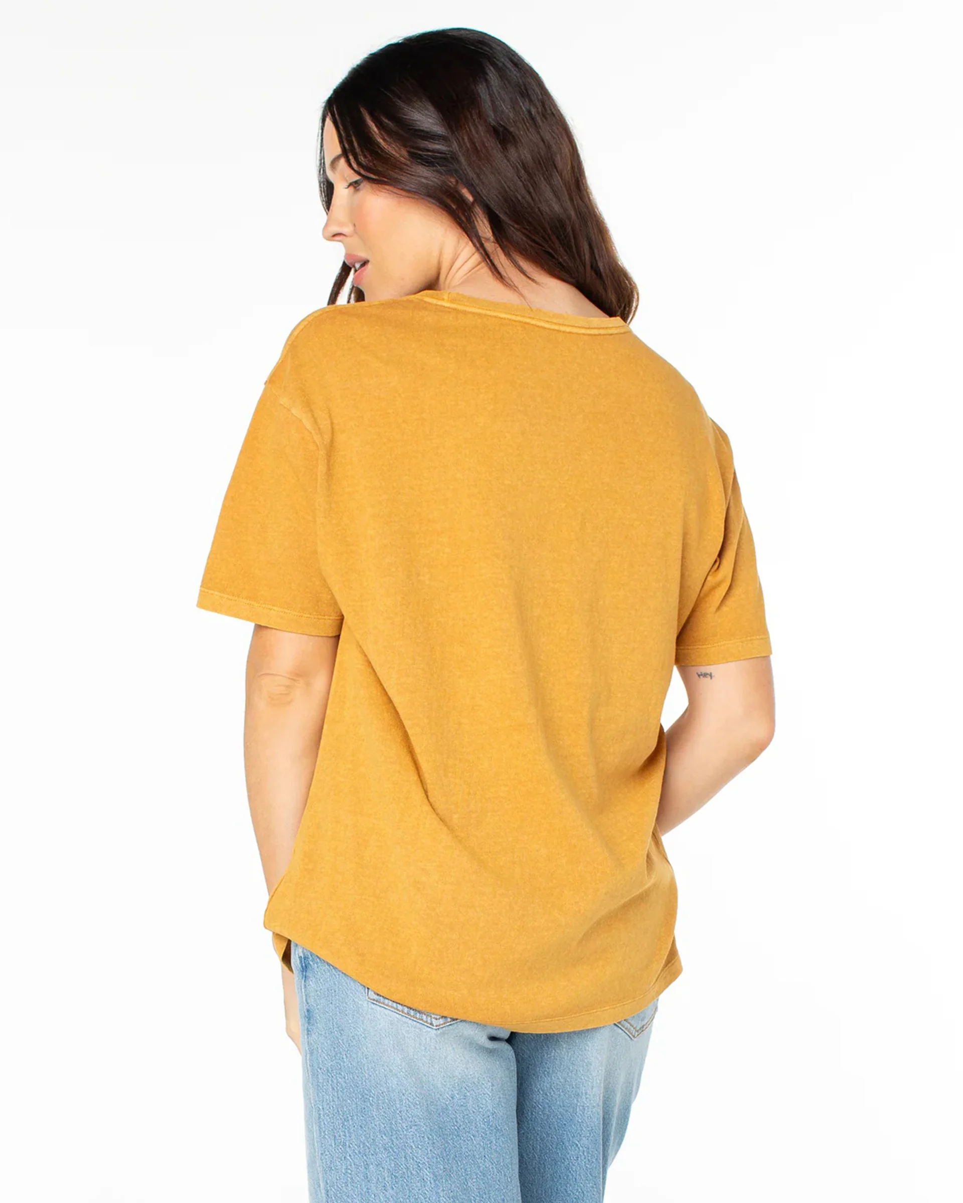 Feel The Sunshine S/S T-Shirt - Gold - Image 2