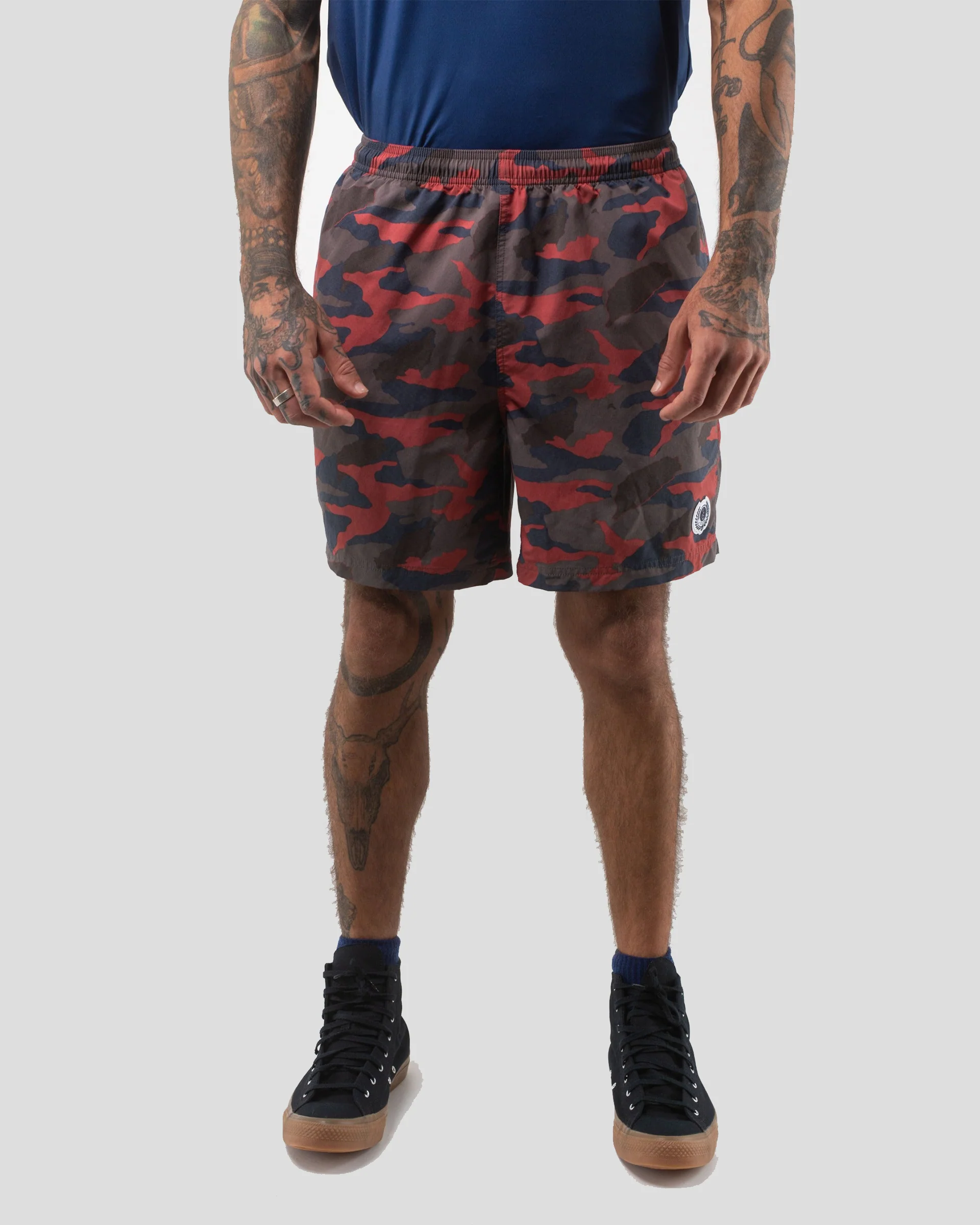 Floral Blend Volley Short - Camo