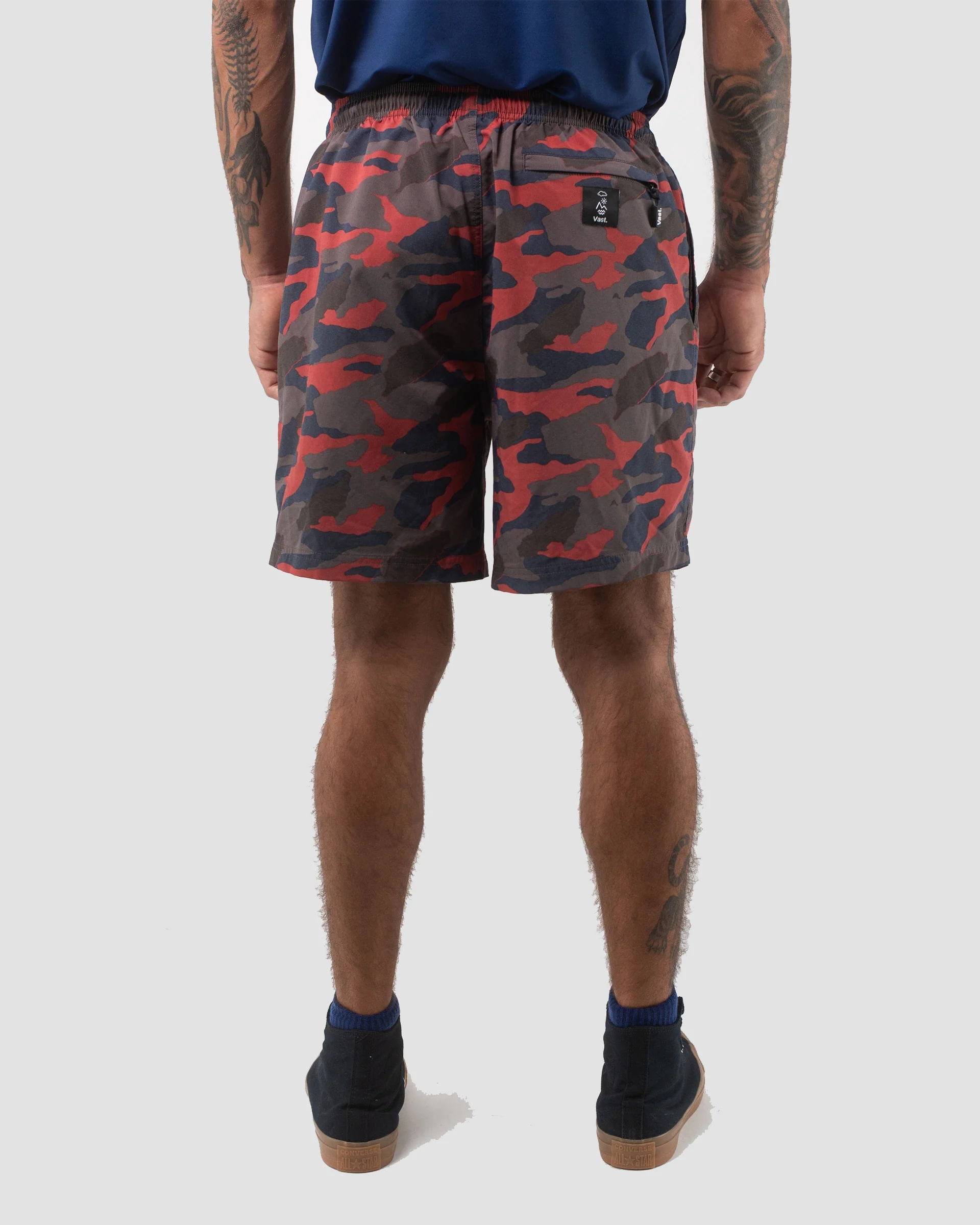 Floral Blend Volley Short - Camo - Image 2