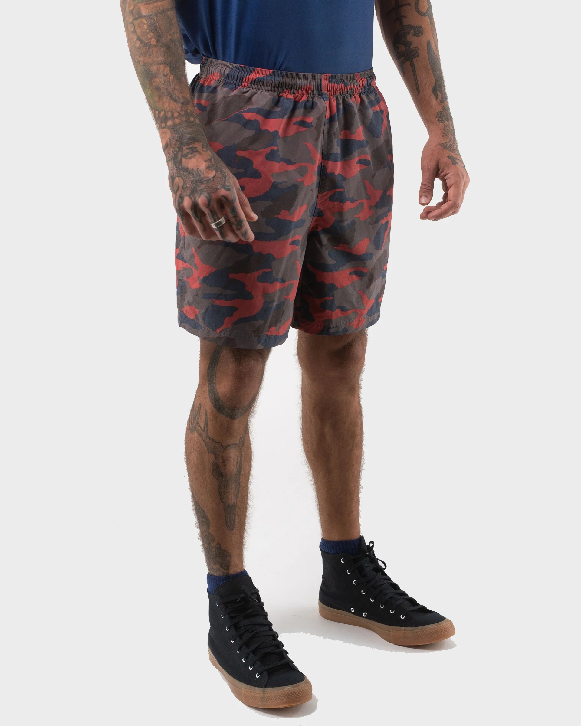 Floral Blend Volley Short - Camo - Image 4