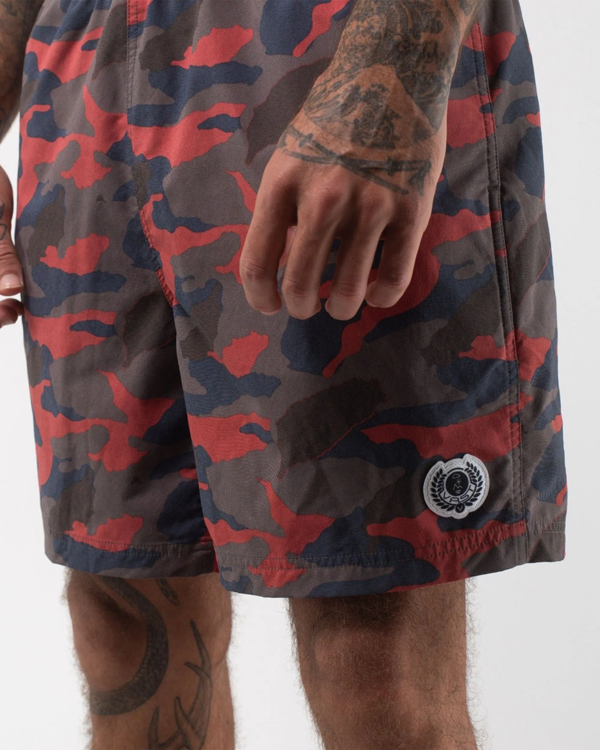 Floral Blend Volley Short - Camo - Image 5