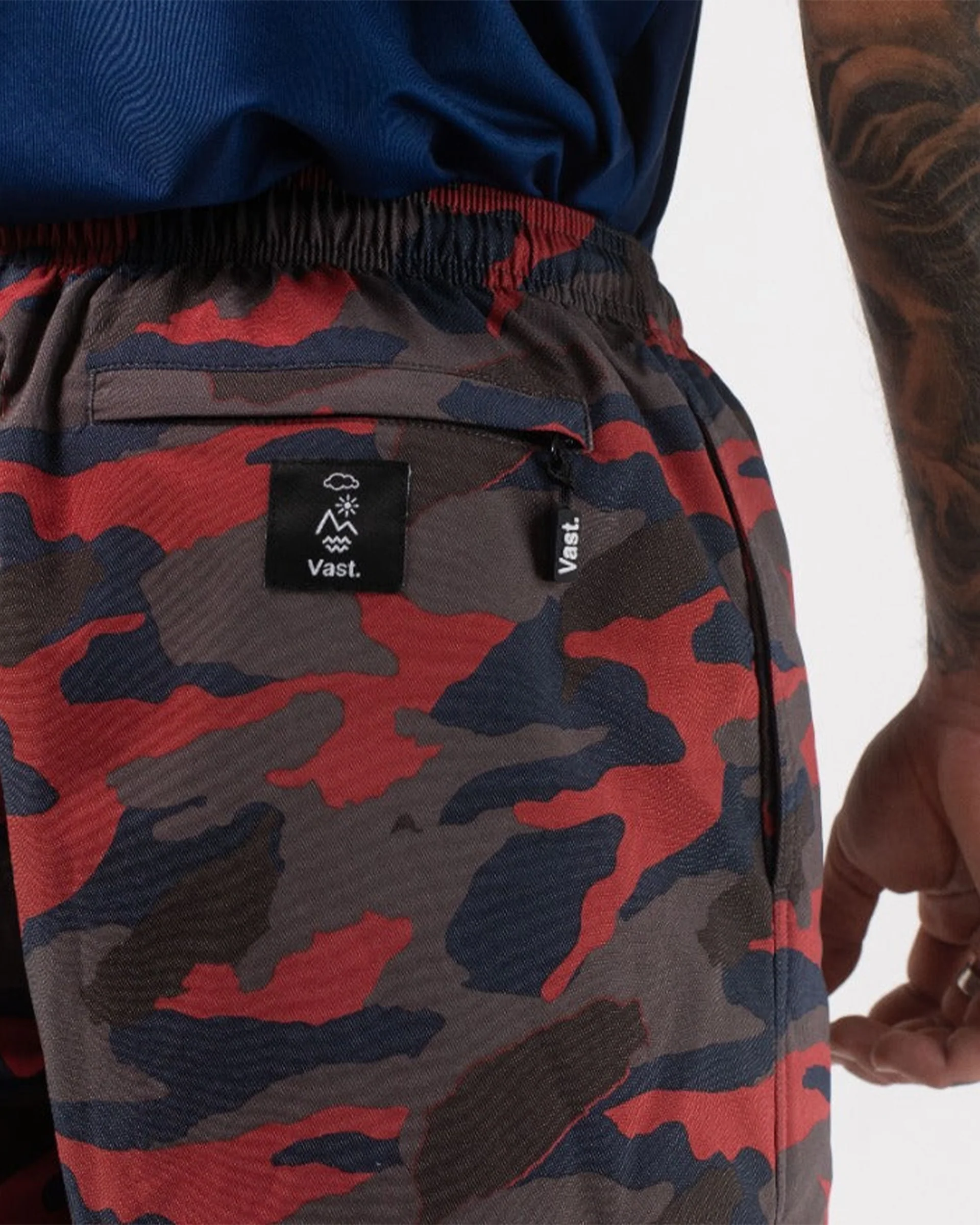 Floral Blend Volley Short - Camo - Image 6