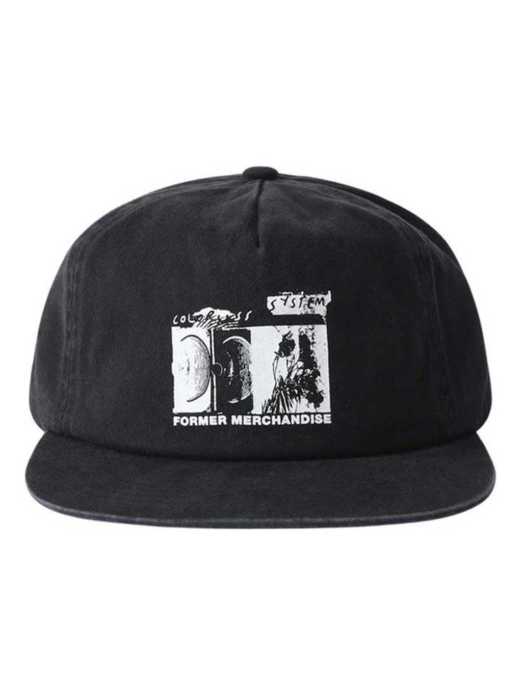 Flourish Crux Cap - Washed Black - Image 2
