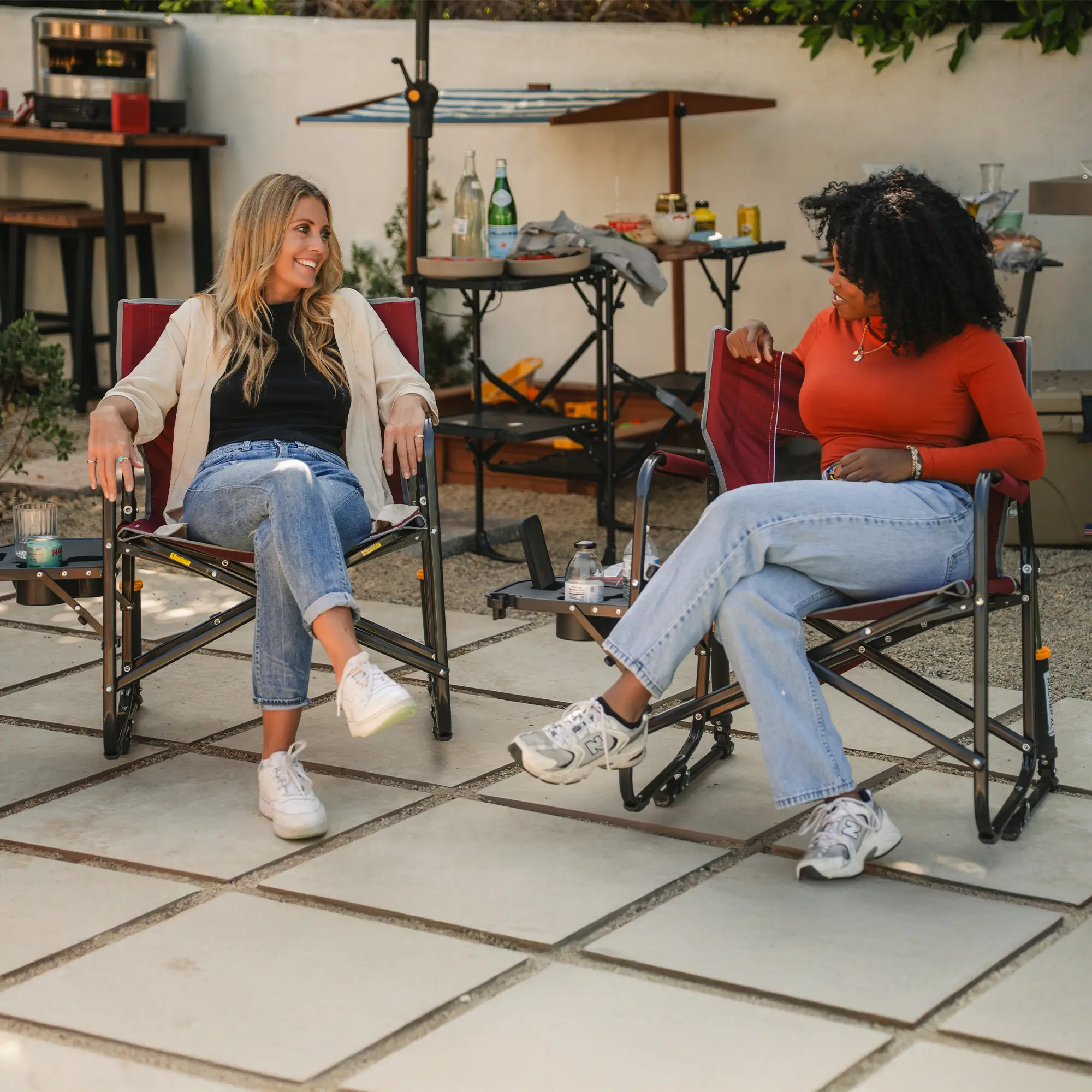 Freestyle Rocker XL™ with Side Table Chair - Image 15