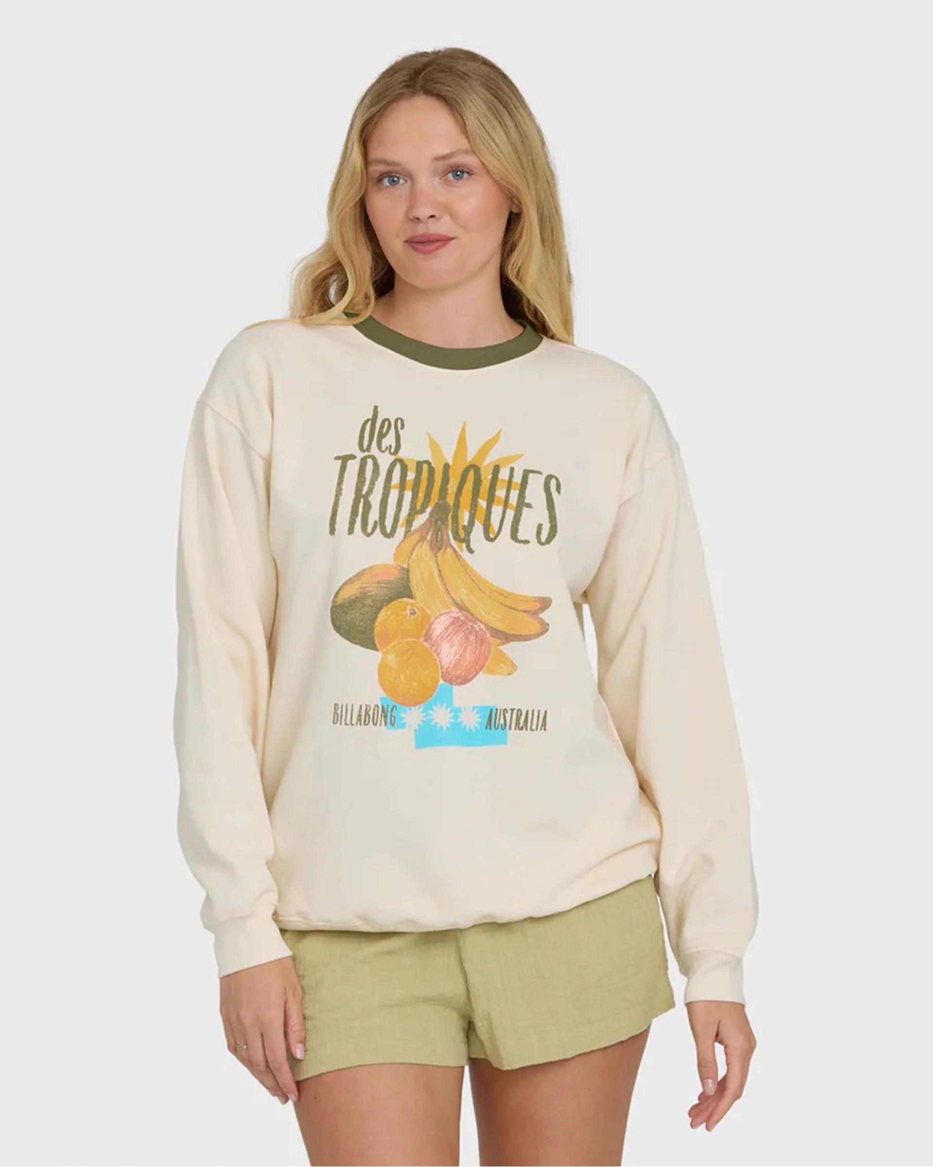 Freshest Things Crew Fleece - White Cap - Image 3