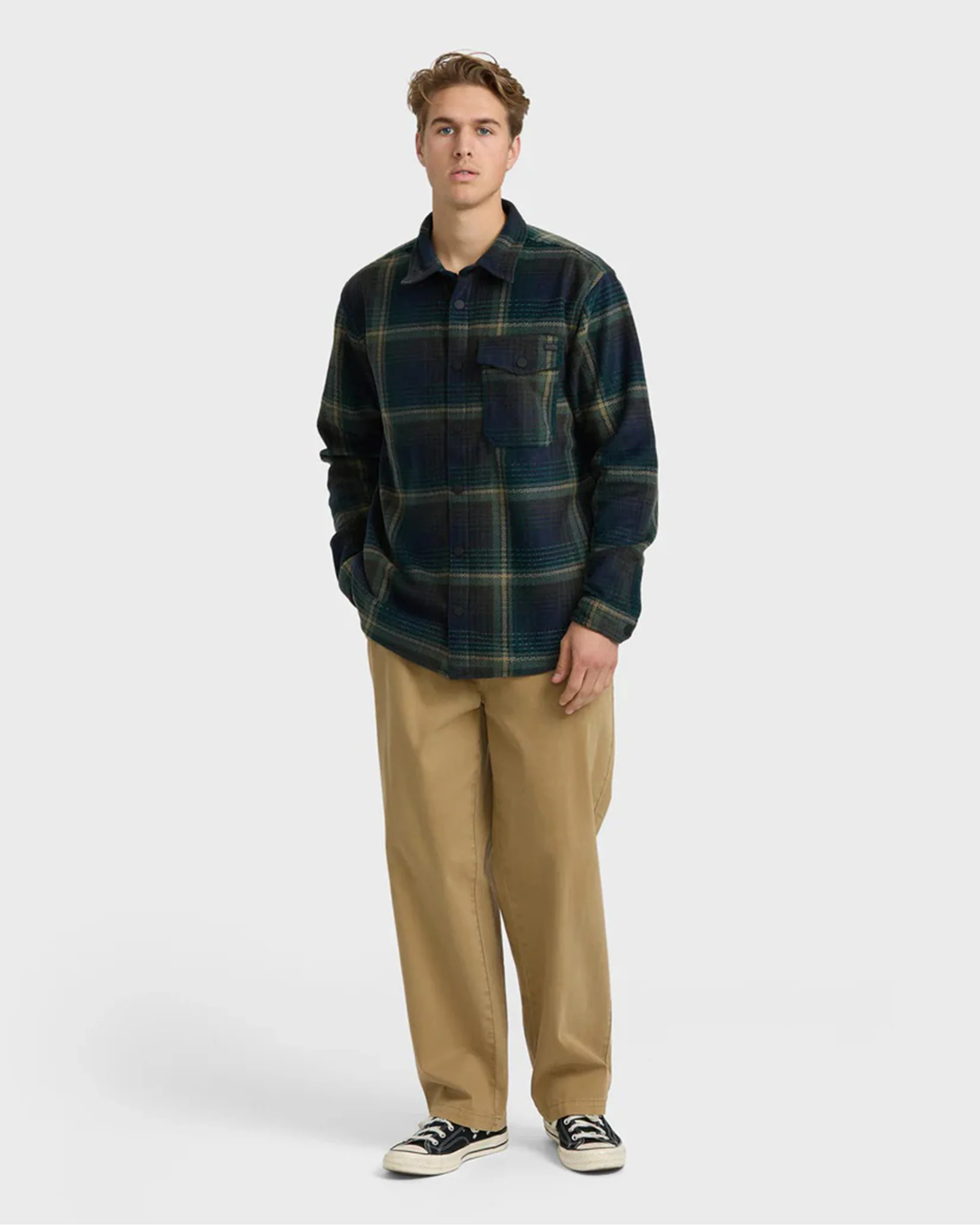 Furnace L/S Flannel - Midnight - Image 3