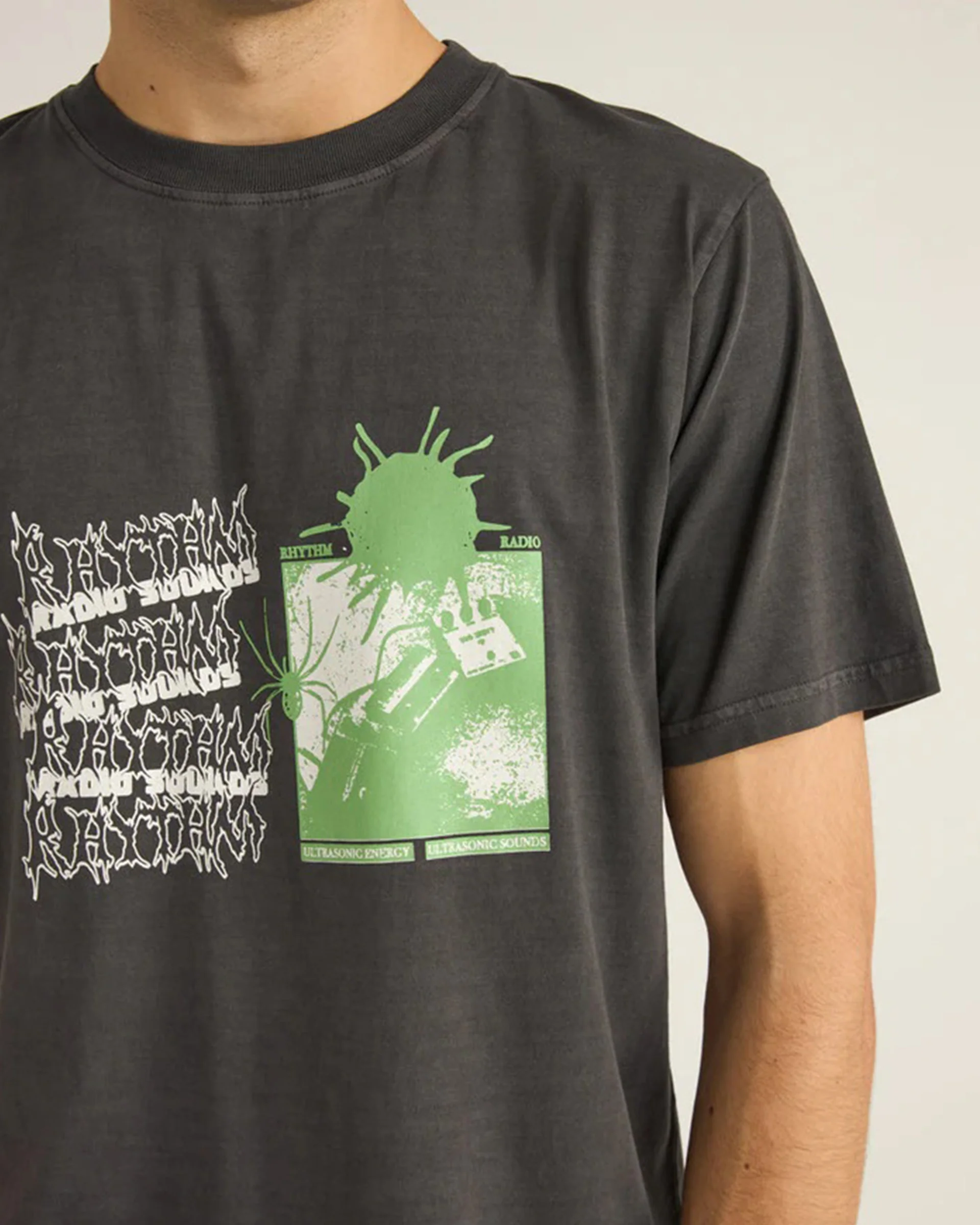 Fuzz Vintage S/S T-Shirt - Vintage Black - Image 2