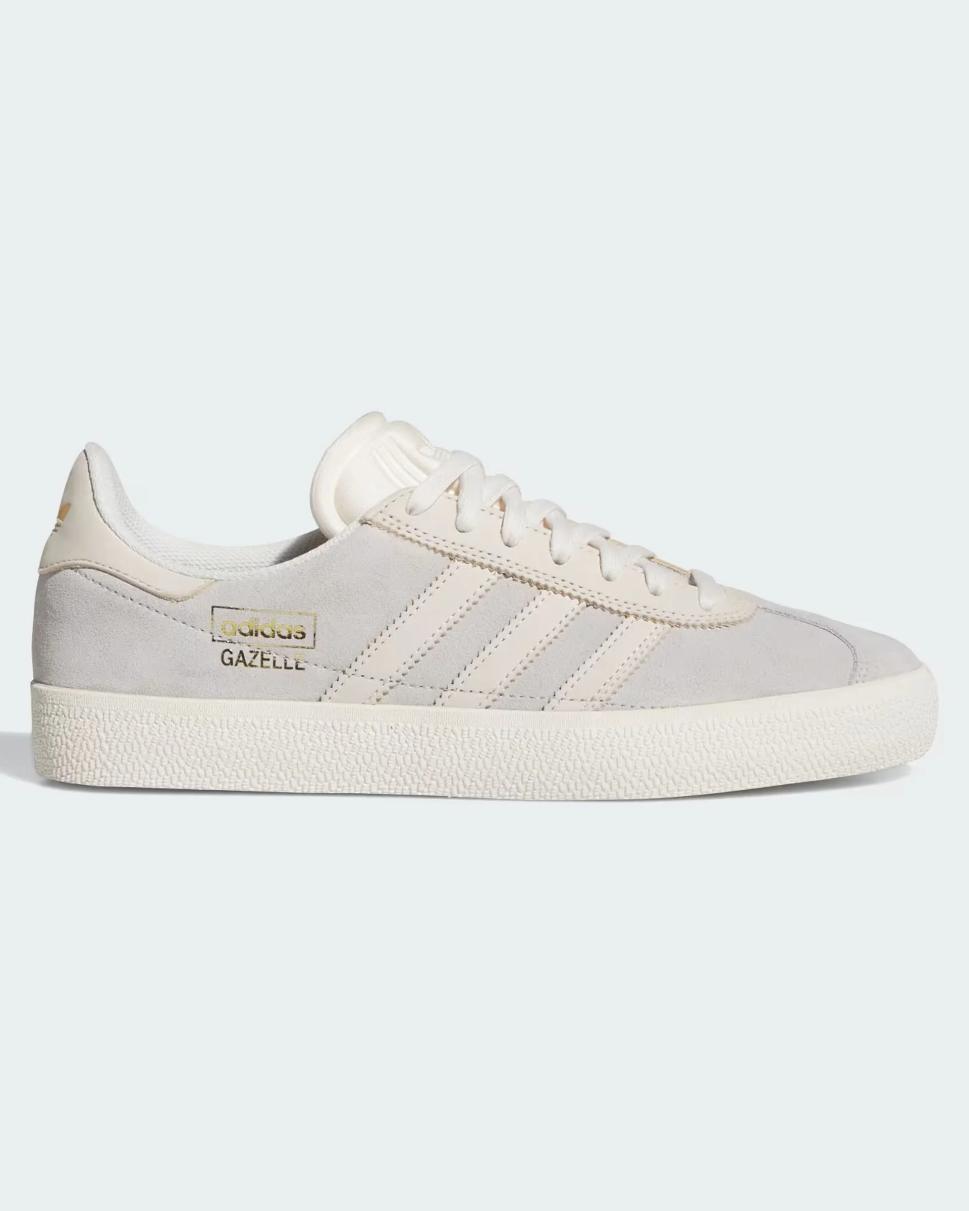 Gazelle ADV Shoes - Grey Two/Chalk White/Gold Metallic