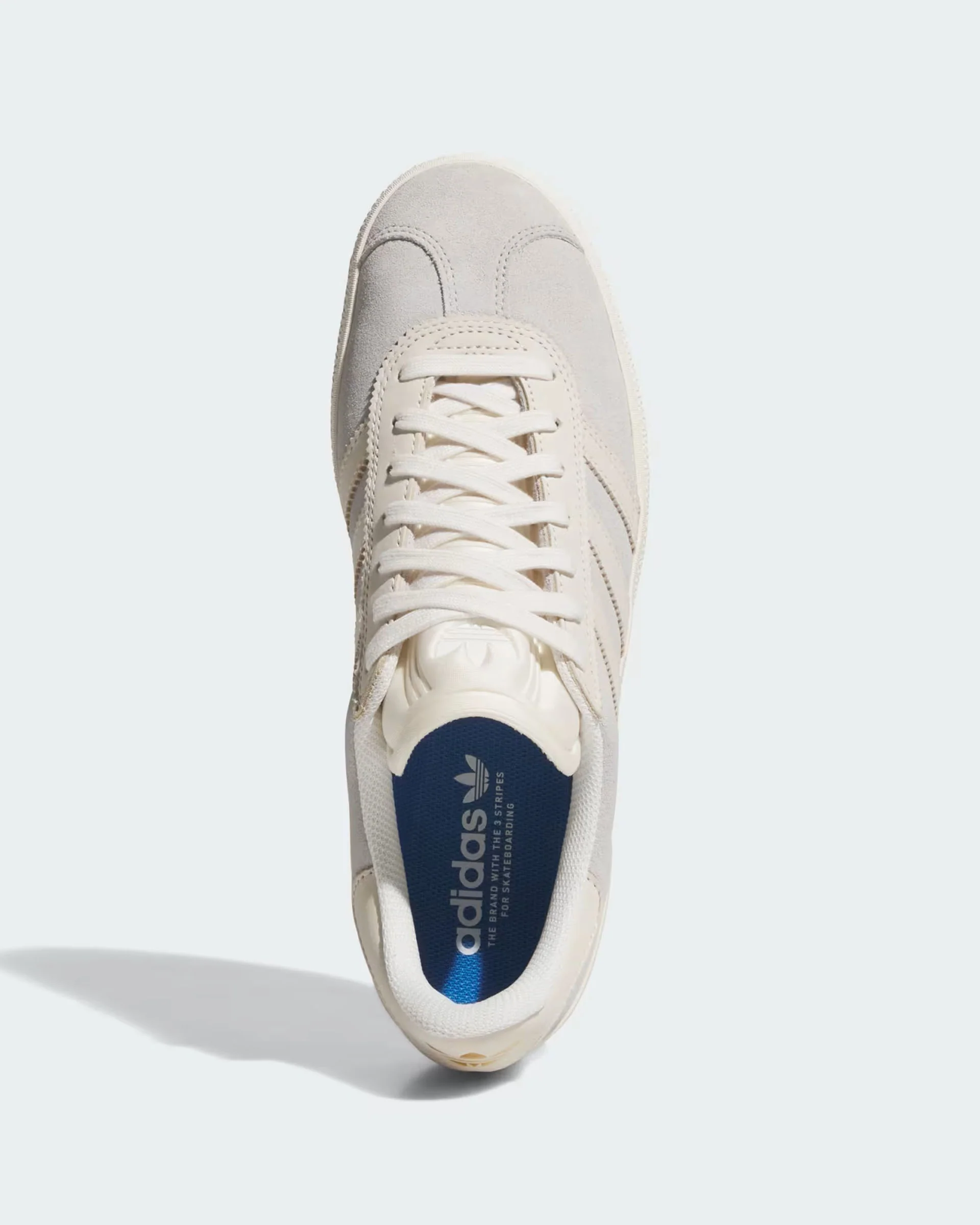 Gazelle ADV Shoes - Grey Two/Chalk White/Gold Metallic - Image 2