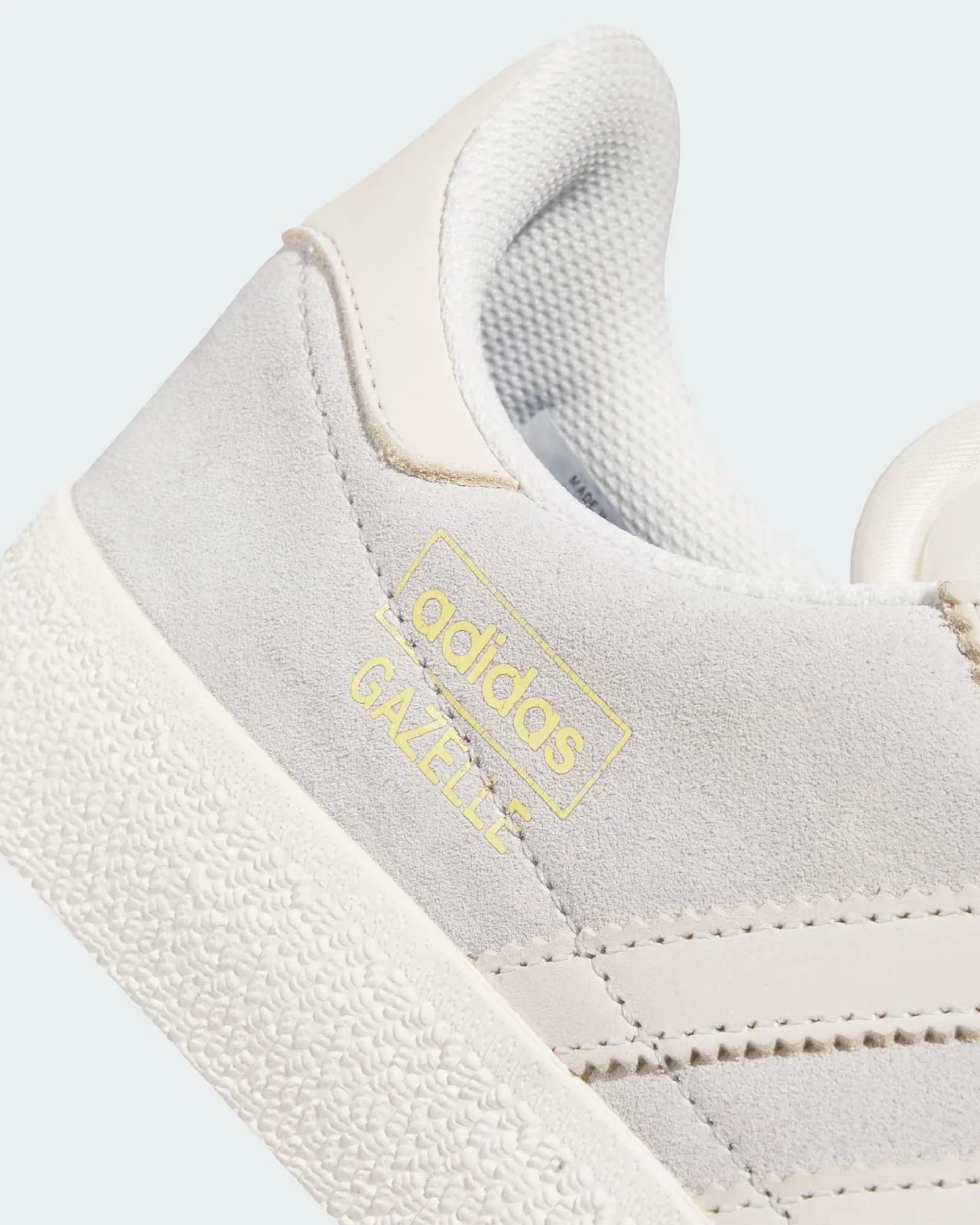 Gazelle ADV Shoes - Grey Two/Chalk White/Gold Metallic - Image 8