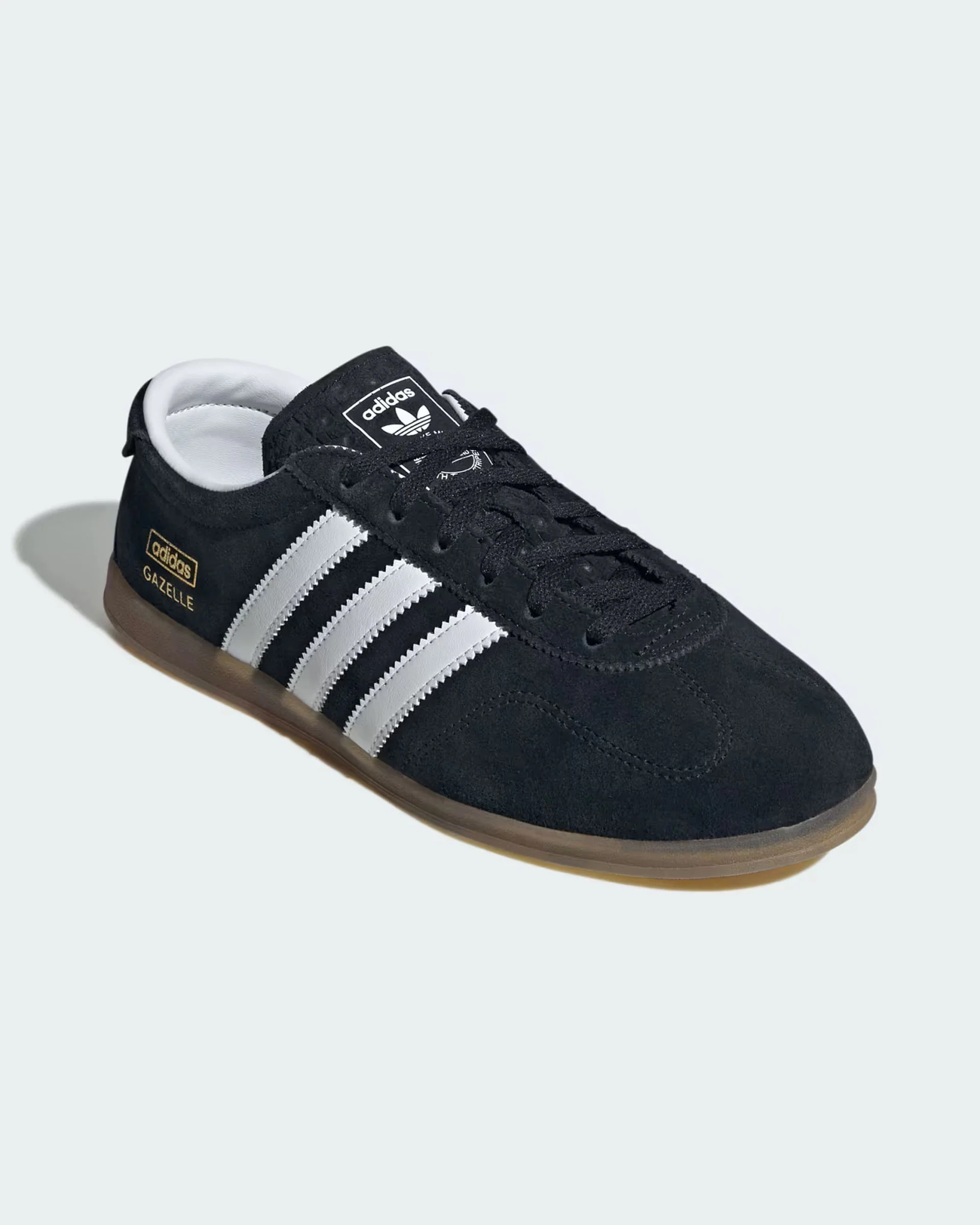 Gazelle Lo Pro Shoes - Core Black/Cloud White/Gum - Image 4