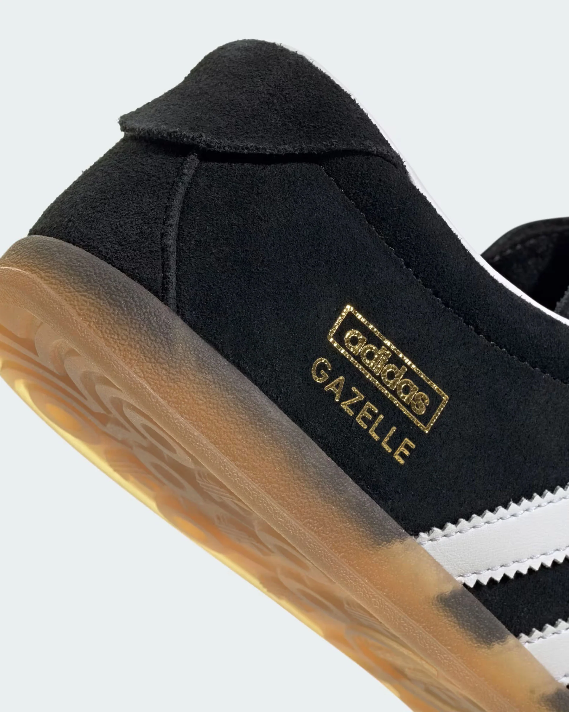 Gazelle Lo Pro Shoes - Core Black/Cloud White/Gum - Image 9