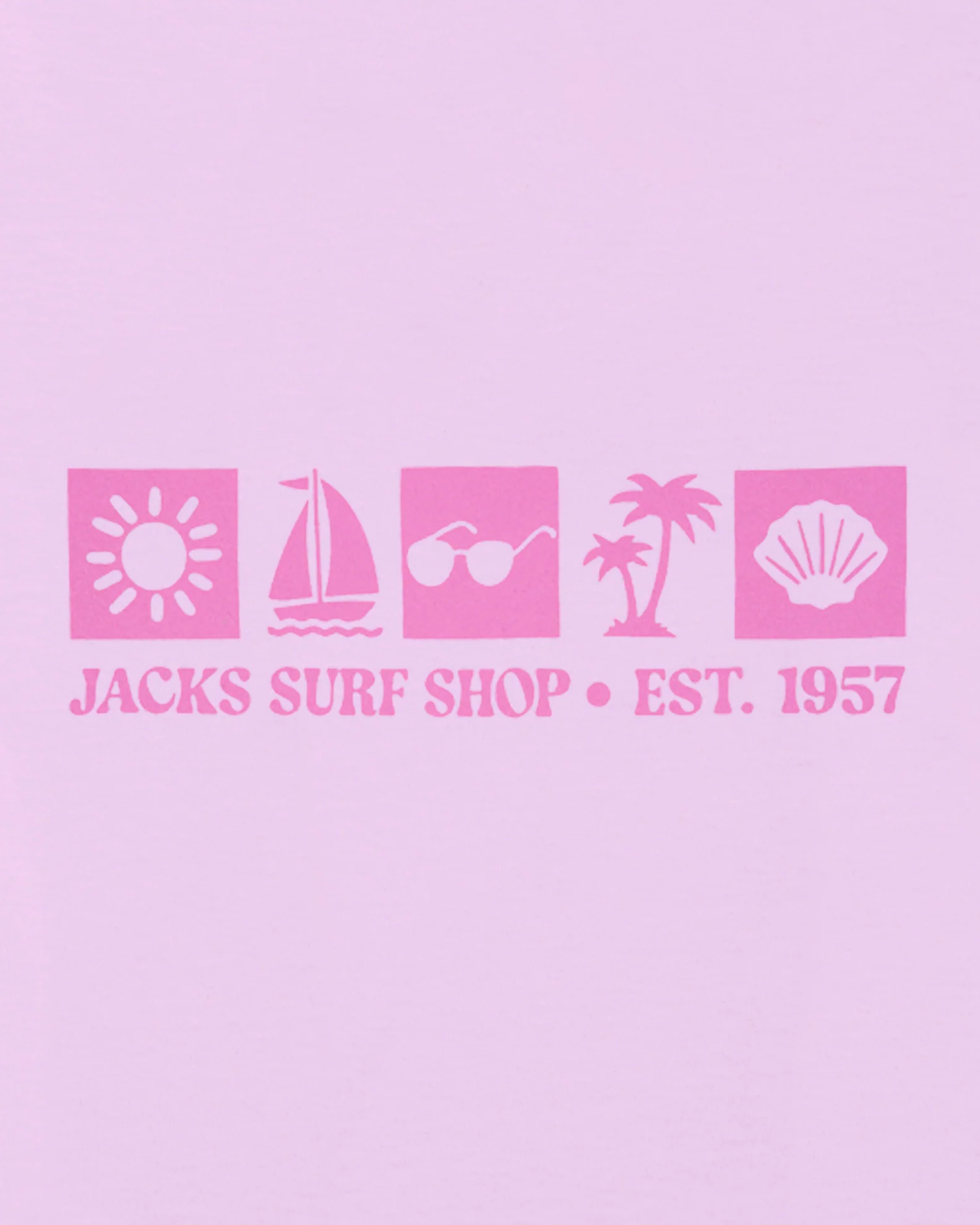 Girls (2-7) Patch Party S/S Tee - Light Pink - Image 2