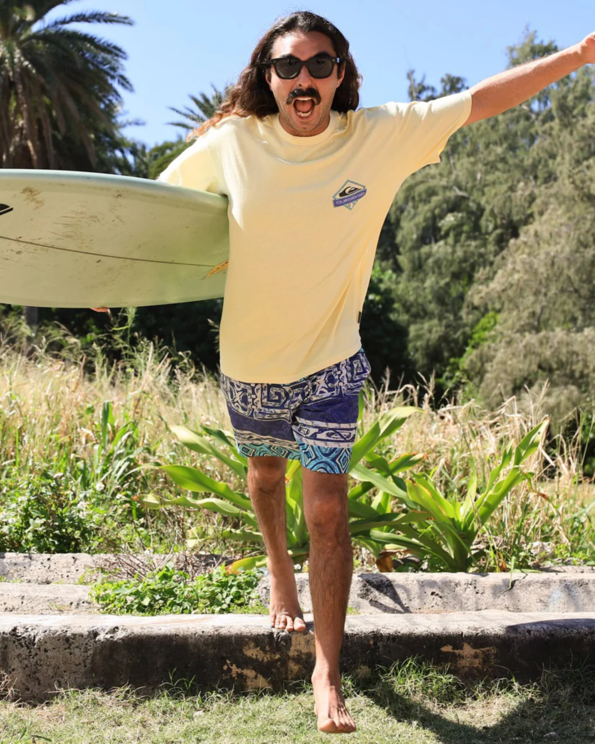 Global Heat 18" Swim Trunks - Navy - Image 2