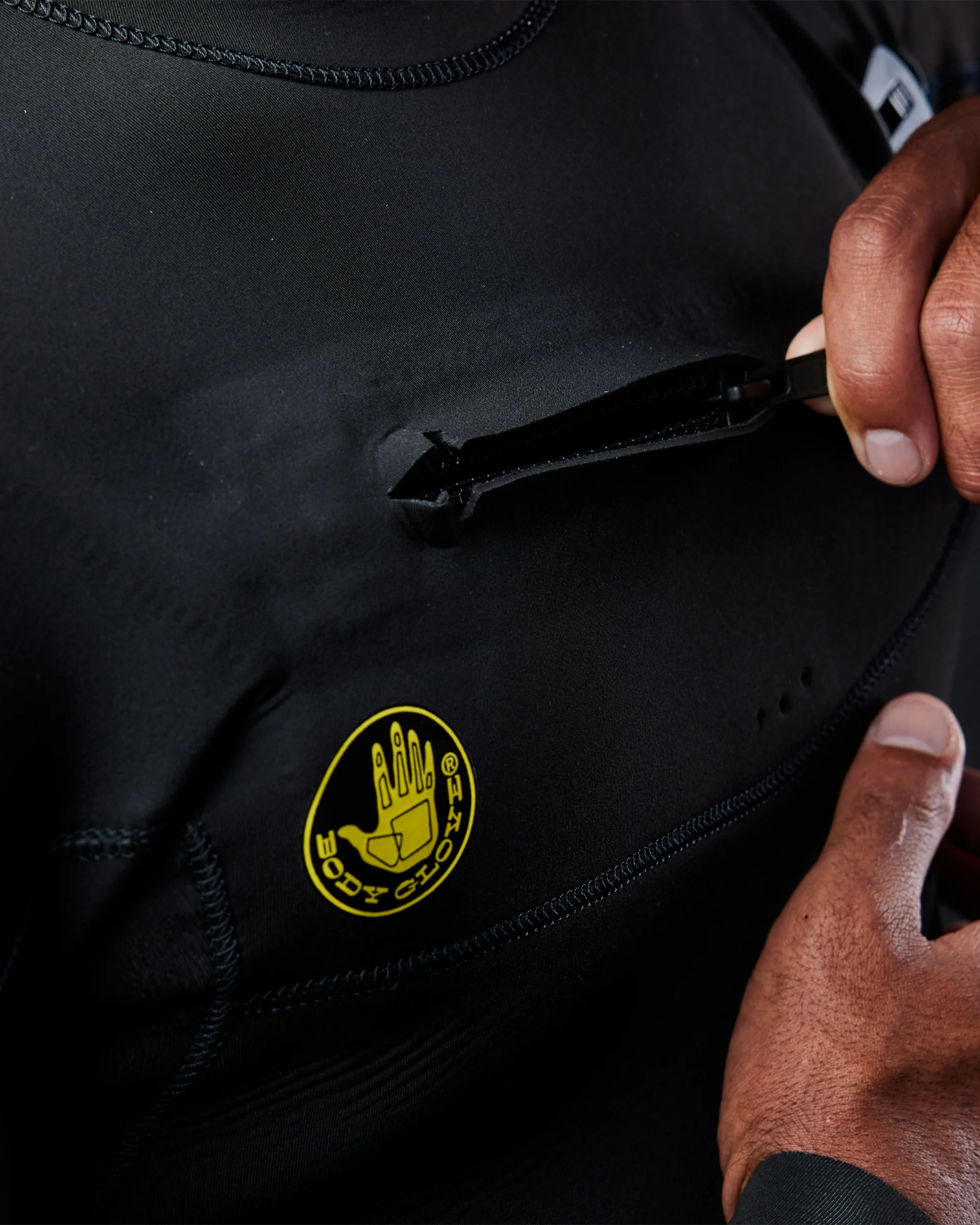 Gold Cell 4/3mm Slant Zip Fullsuit - Image 6