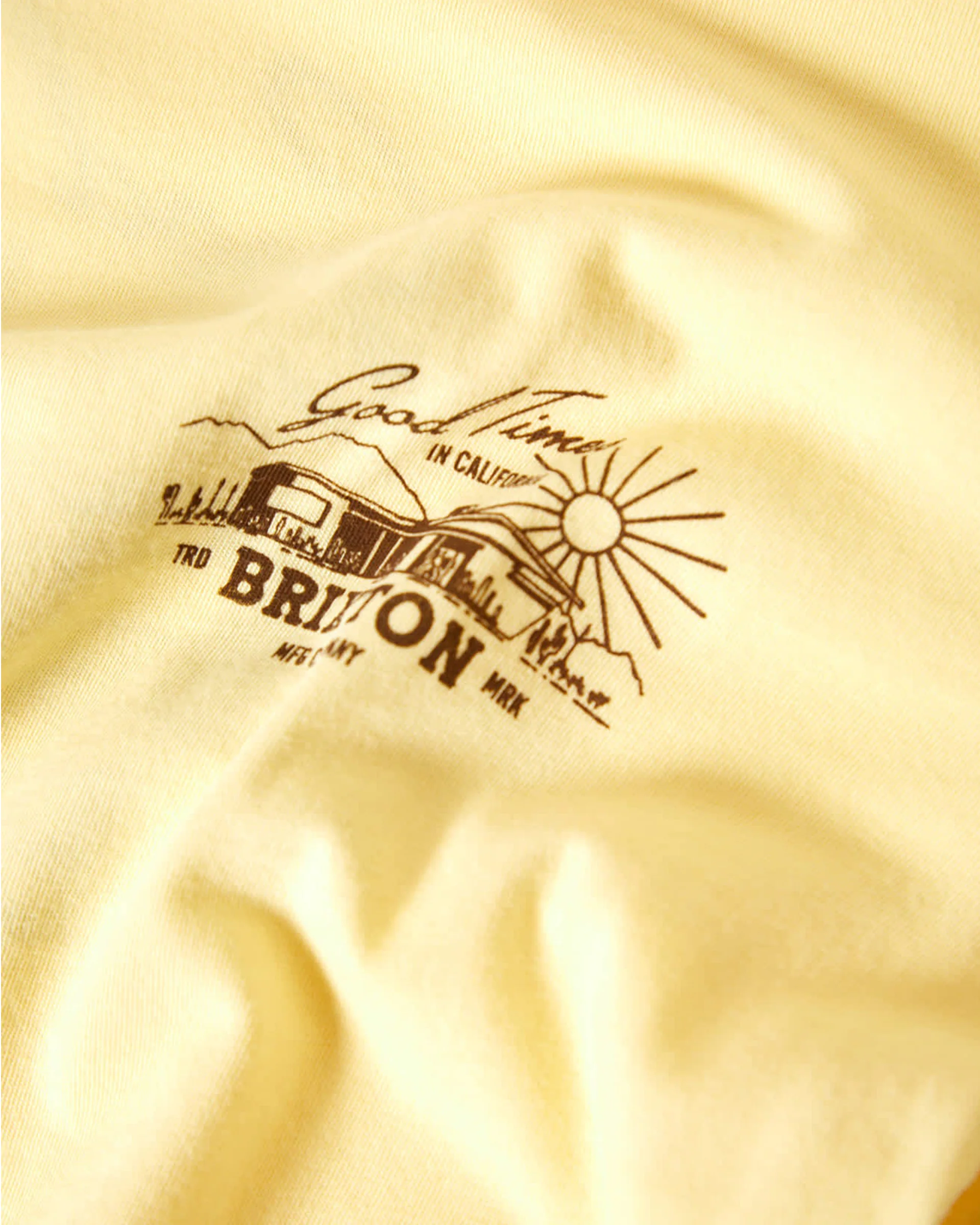 Good Times Fitted Crew T-Shirt - Panna Cotta - Image 7