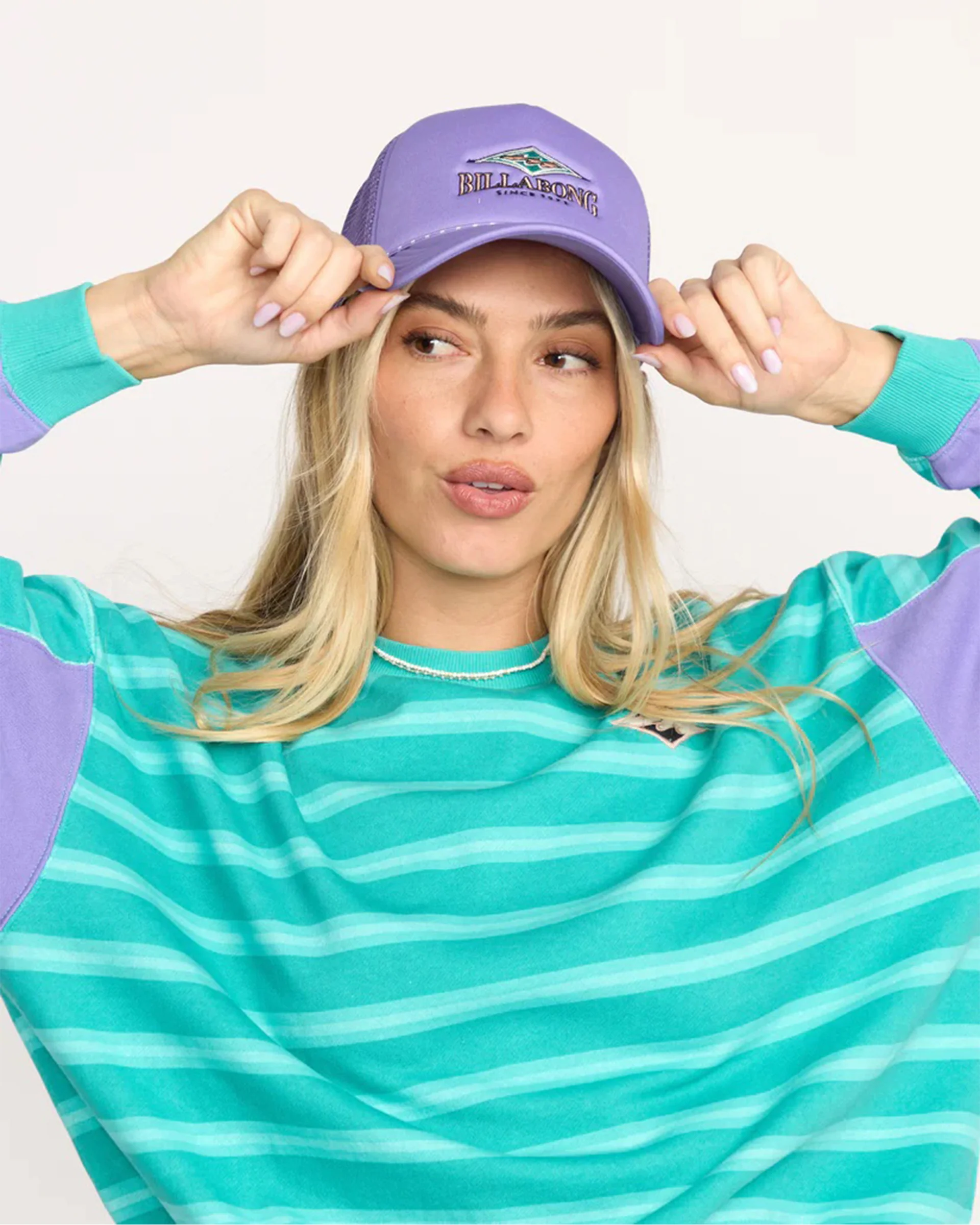 Grandpa Trucker Hat - Purple Ash - Image 2