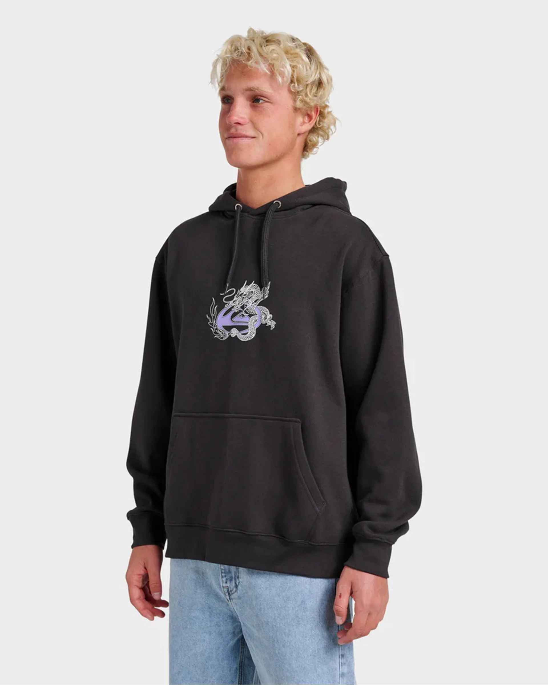 Graphic P/O Hoodie - Phantom - Image 3