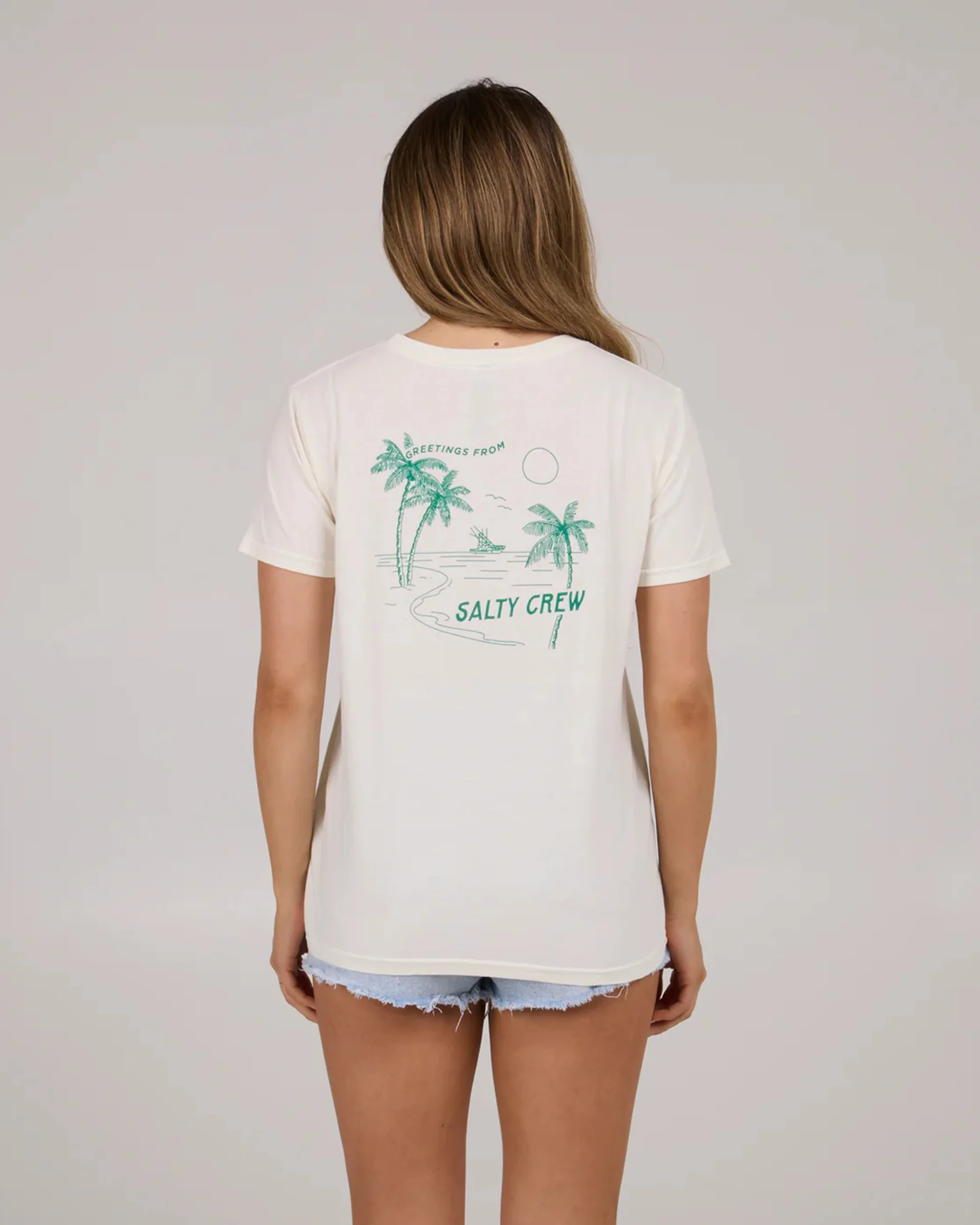 Greetings Boyfriend S/S T-Shirt - Off White