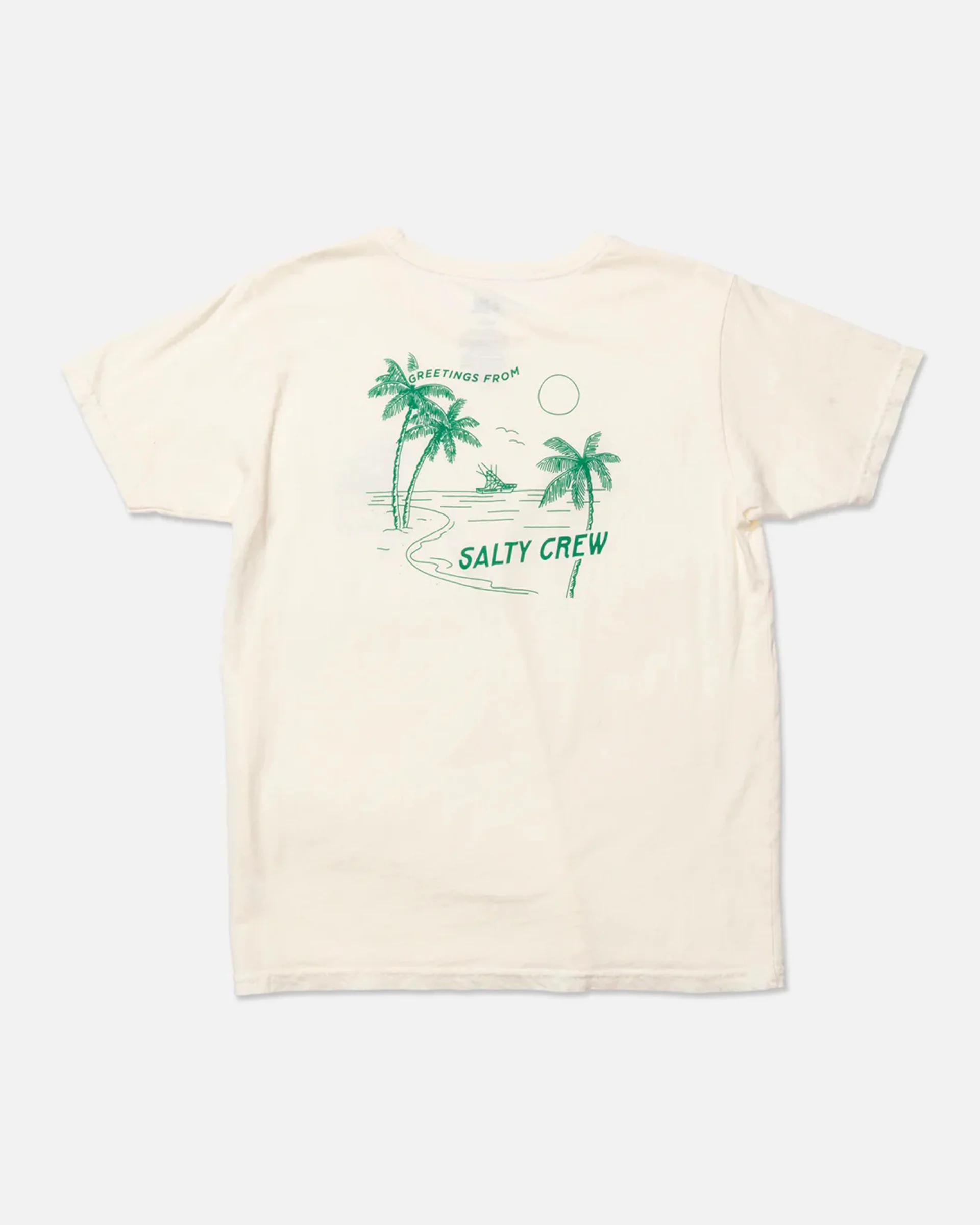 Greetings Boyfriend S/S T-Shirt - Off White - Image 3
