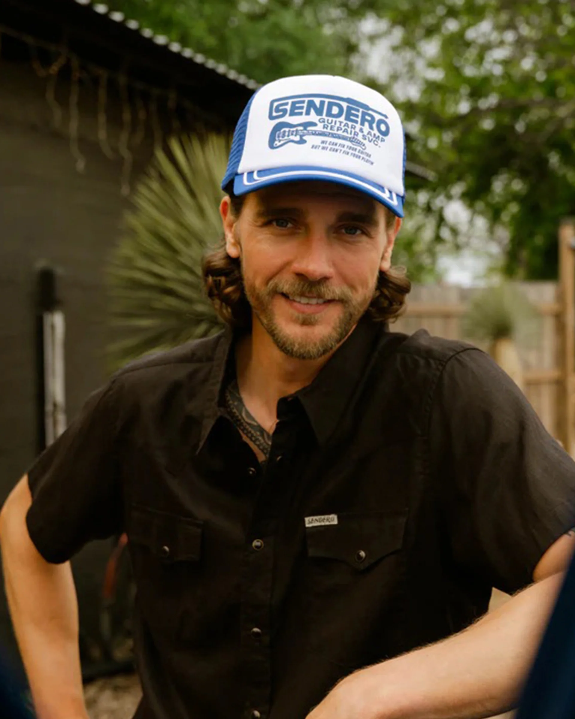 Guitar Repair Hat - Blue - Image 2