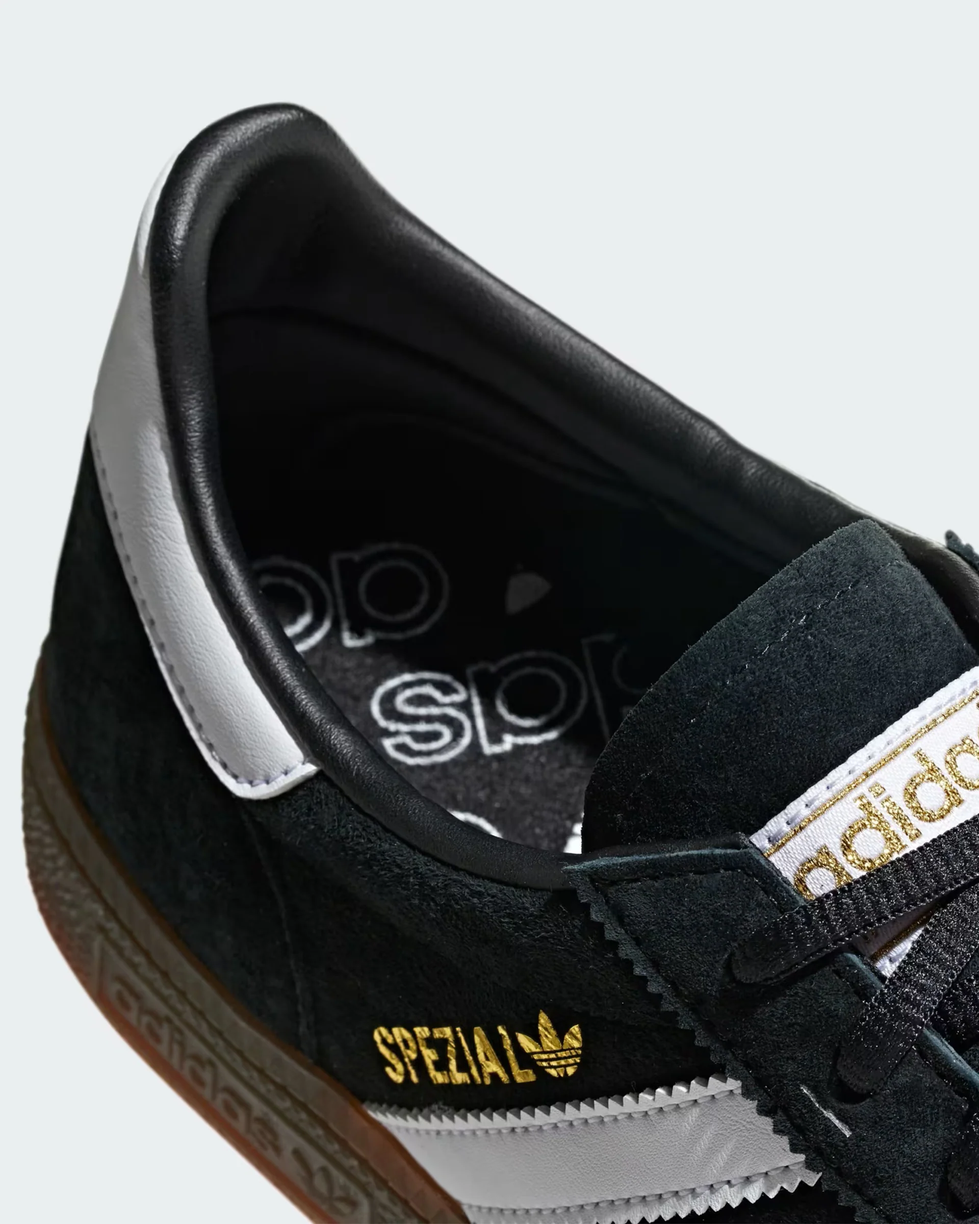 Handball Spezial Shoes - Core Black/Cloud White/Gum - Image 7