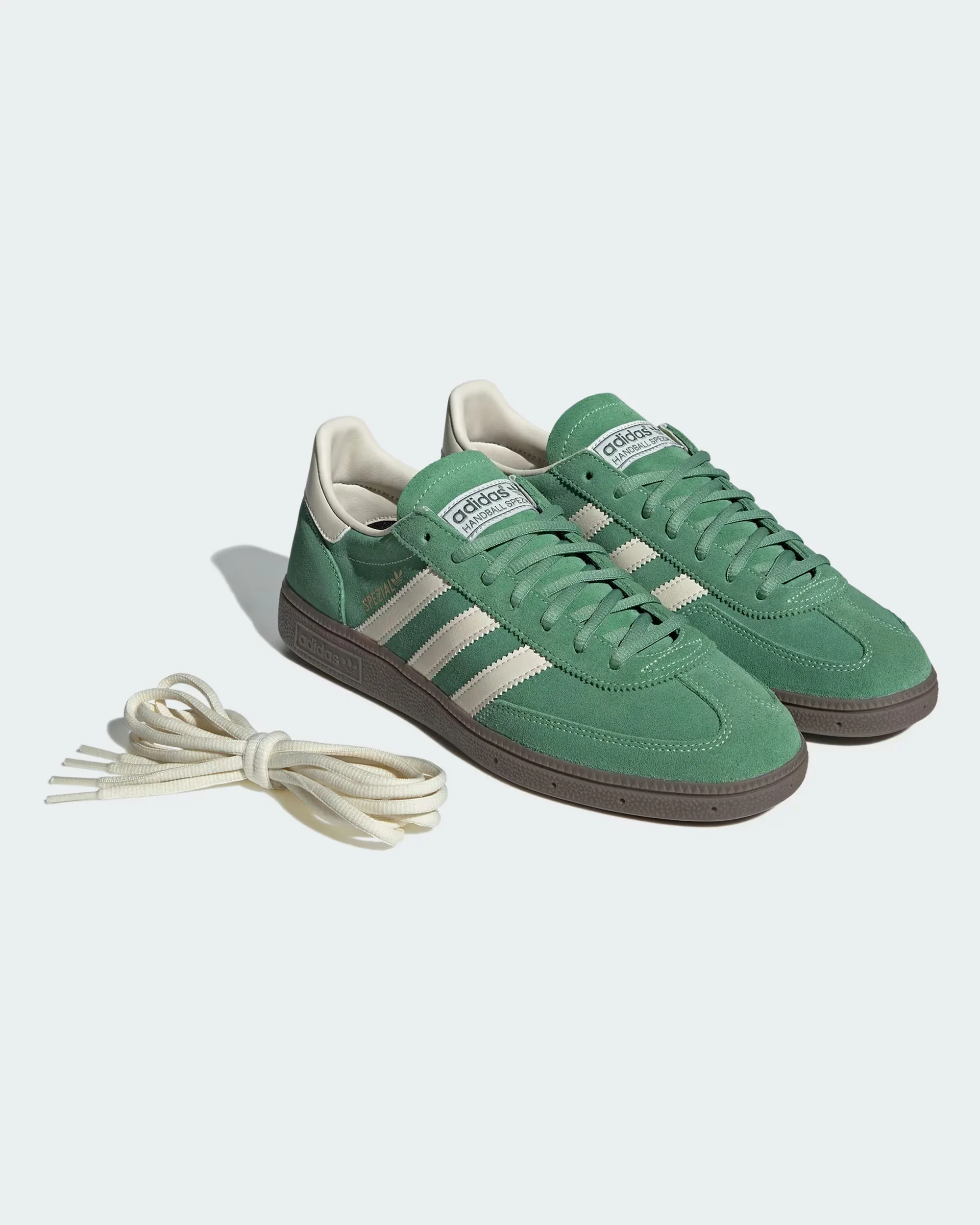 Handball Spezial Shoes - Preloved Green/Cream White/Crystal White - Image 8