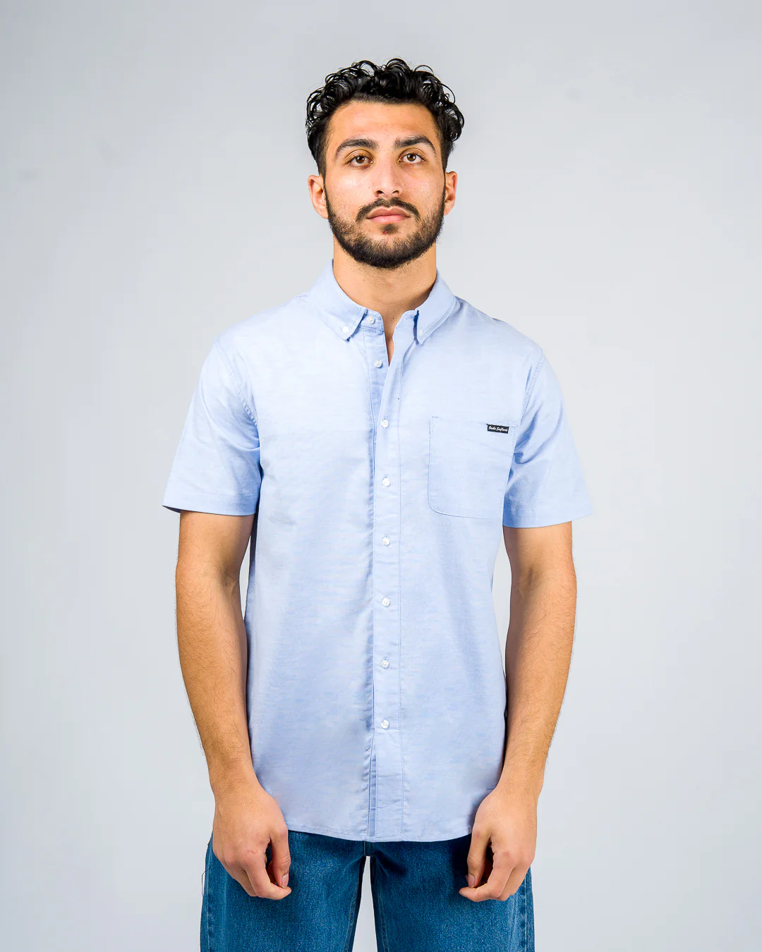 Hanks II S/S Woven Shirt - Blue