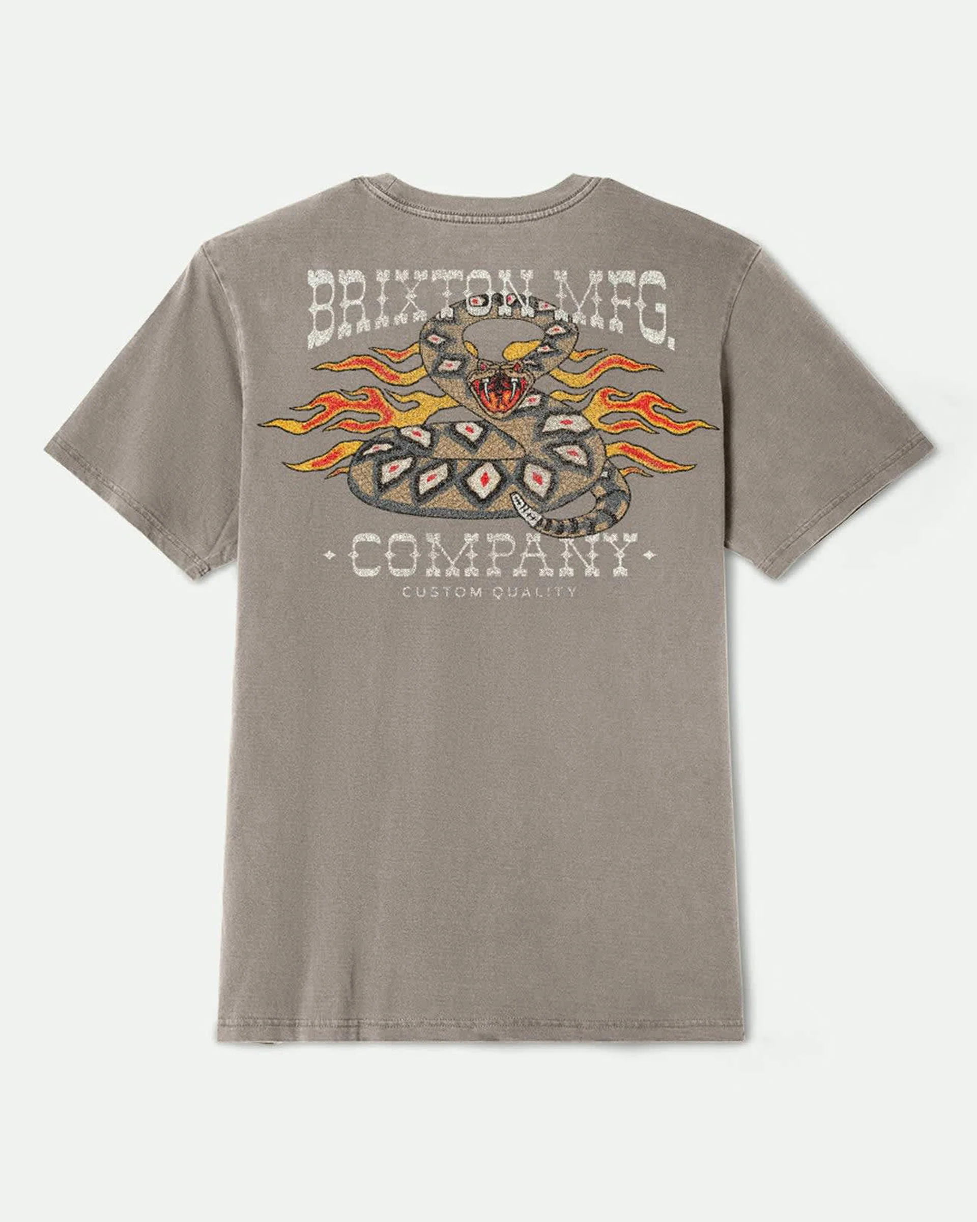 Hardee S/S Standard T-Shirt - Cinder Worn Wash