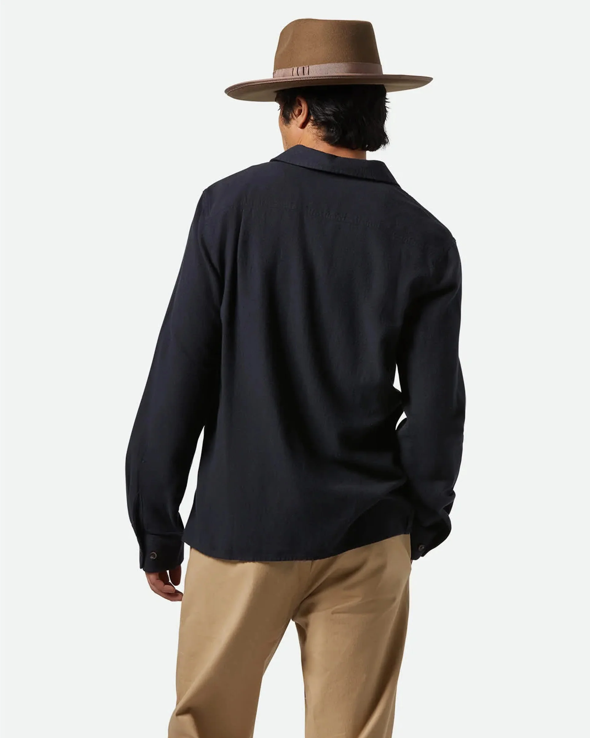 Hasting Kapok Flannel - Heather Black - Image 4