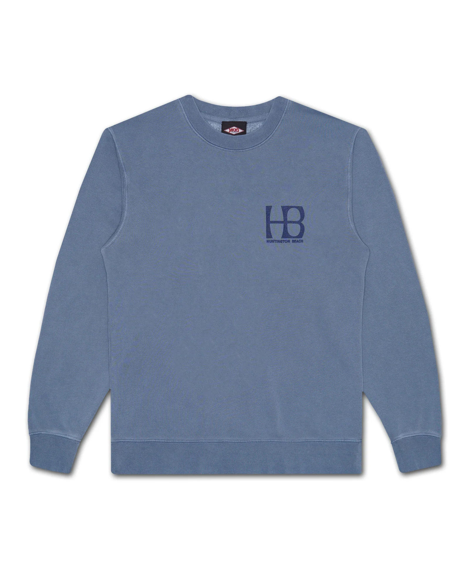 HB City Logo 2 Pigment Dyed Crewneck Sweatshirts - Image 2