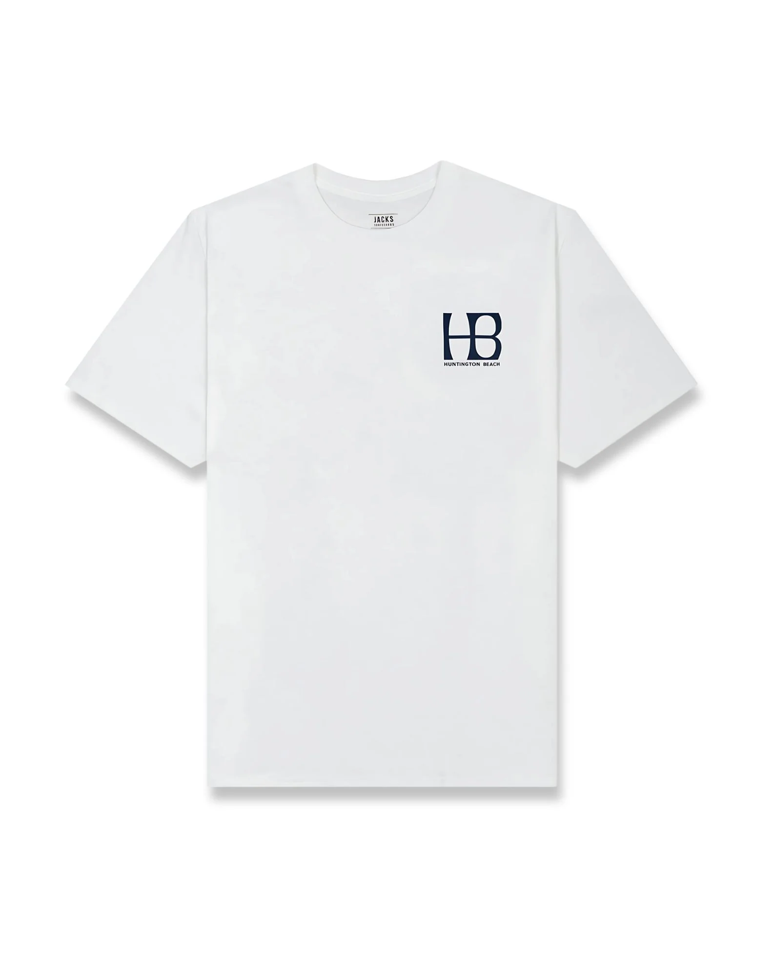 HB City Logo 2 S/S Tee - White - Image 2