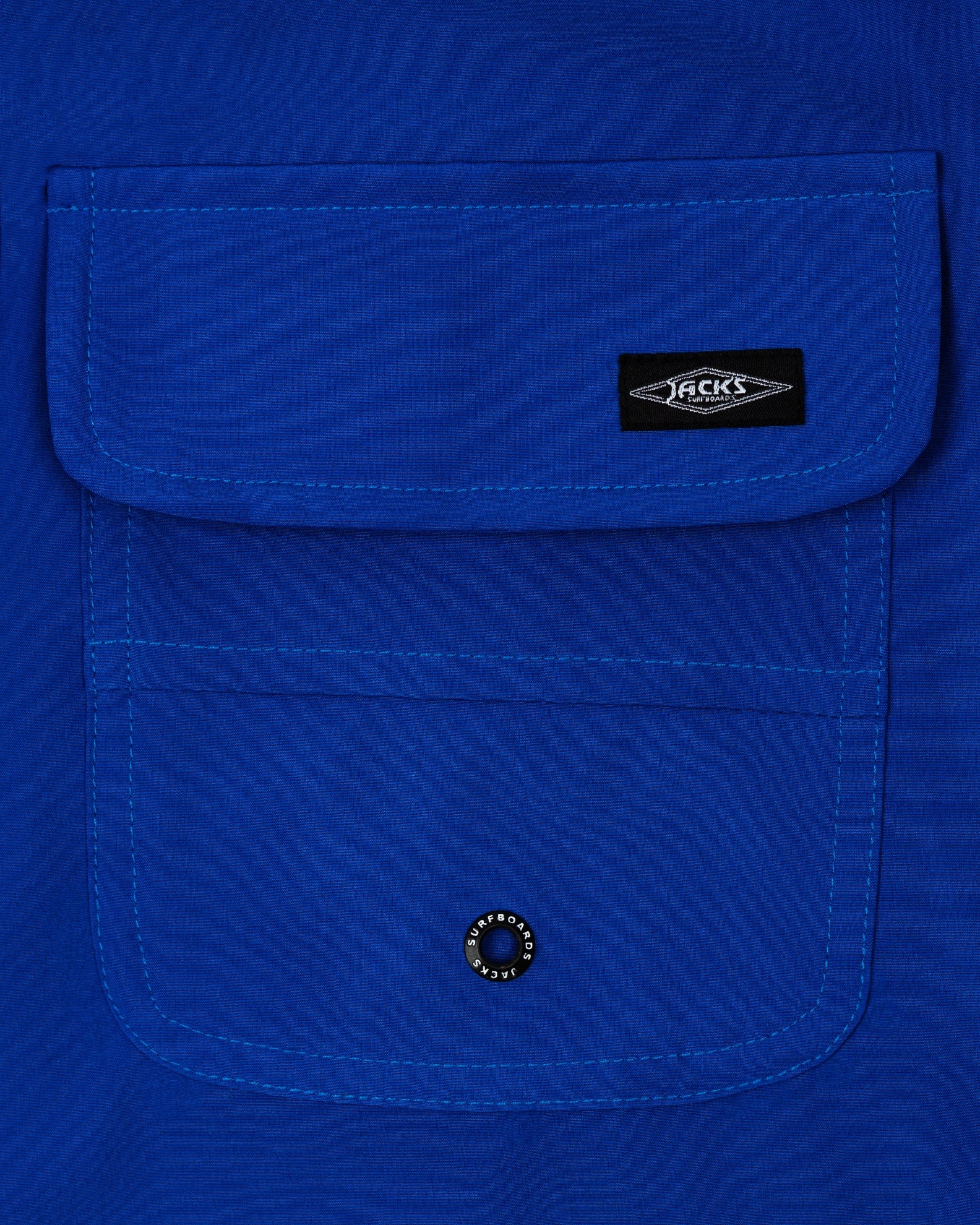 HBPD 18" HB Patrol Boardshorts - Blue/Black - Image 6