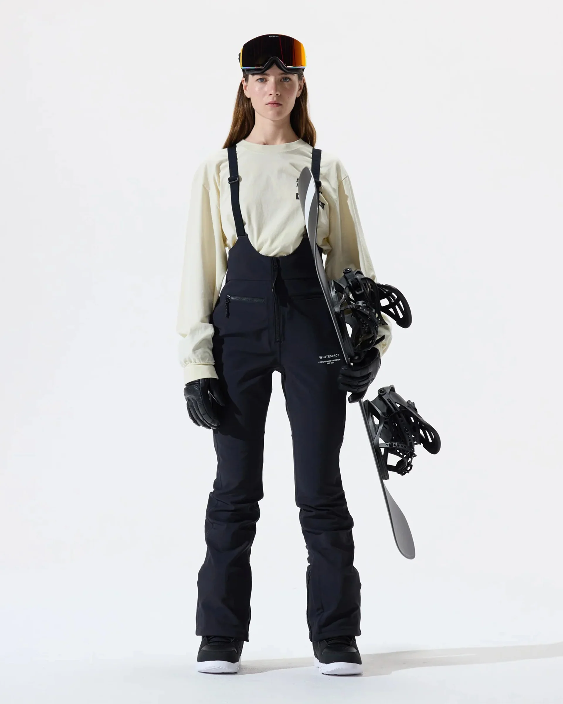 High Waisted Riding Bib - Black Onyx - Image 5