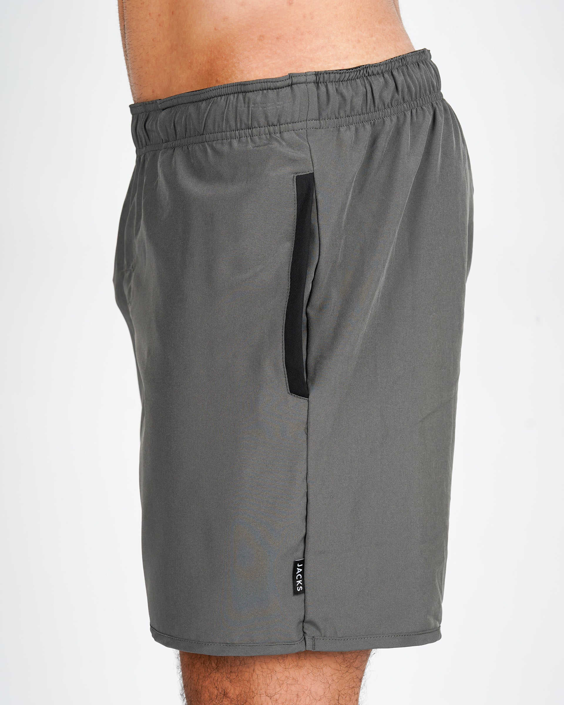 HIIT 7" Performance Shorts - Charcoal - Image 3