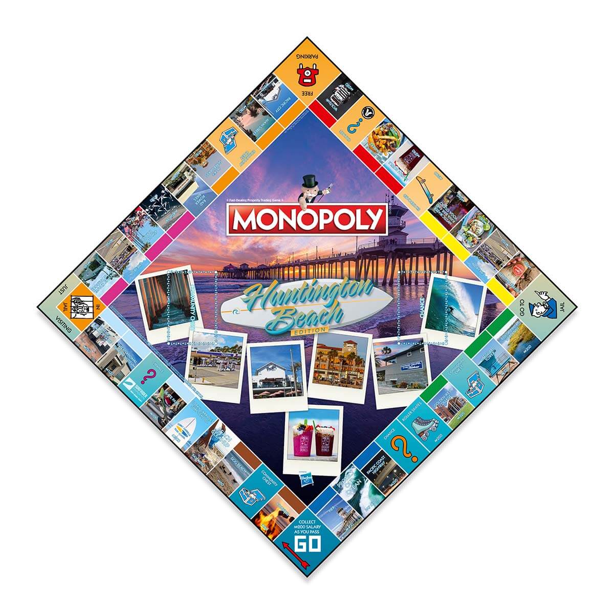 Huntington Beach Edition Monopoly Board Game - Image 2
