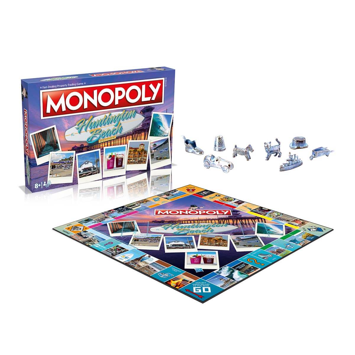 Huntington Beach Edition Monopoly Board Game - Image 4