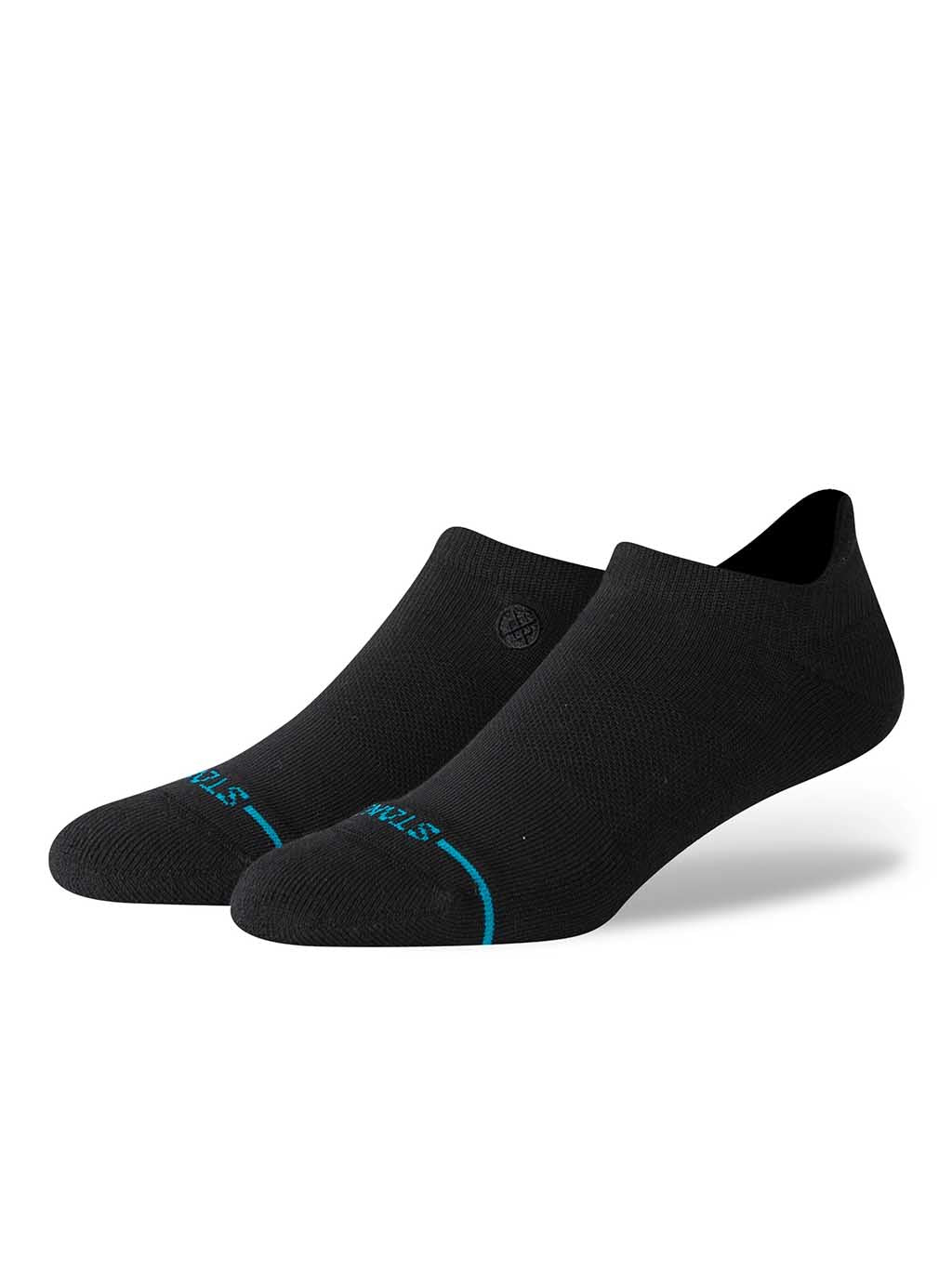 Icon Casual Low Tab Socks - Black
