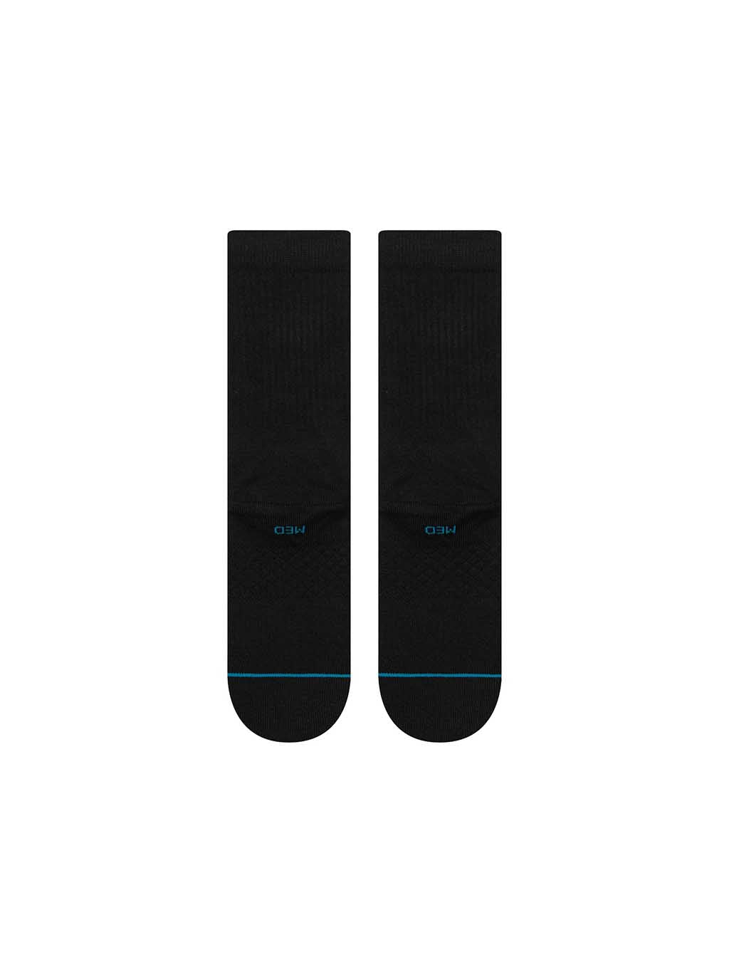 Icon Crew Socks - Black/White - Image 3