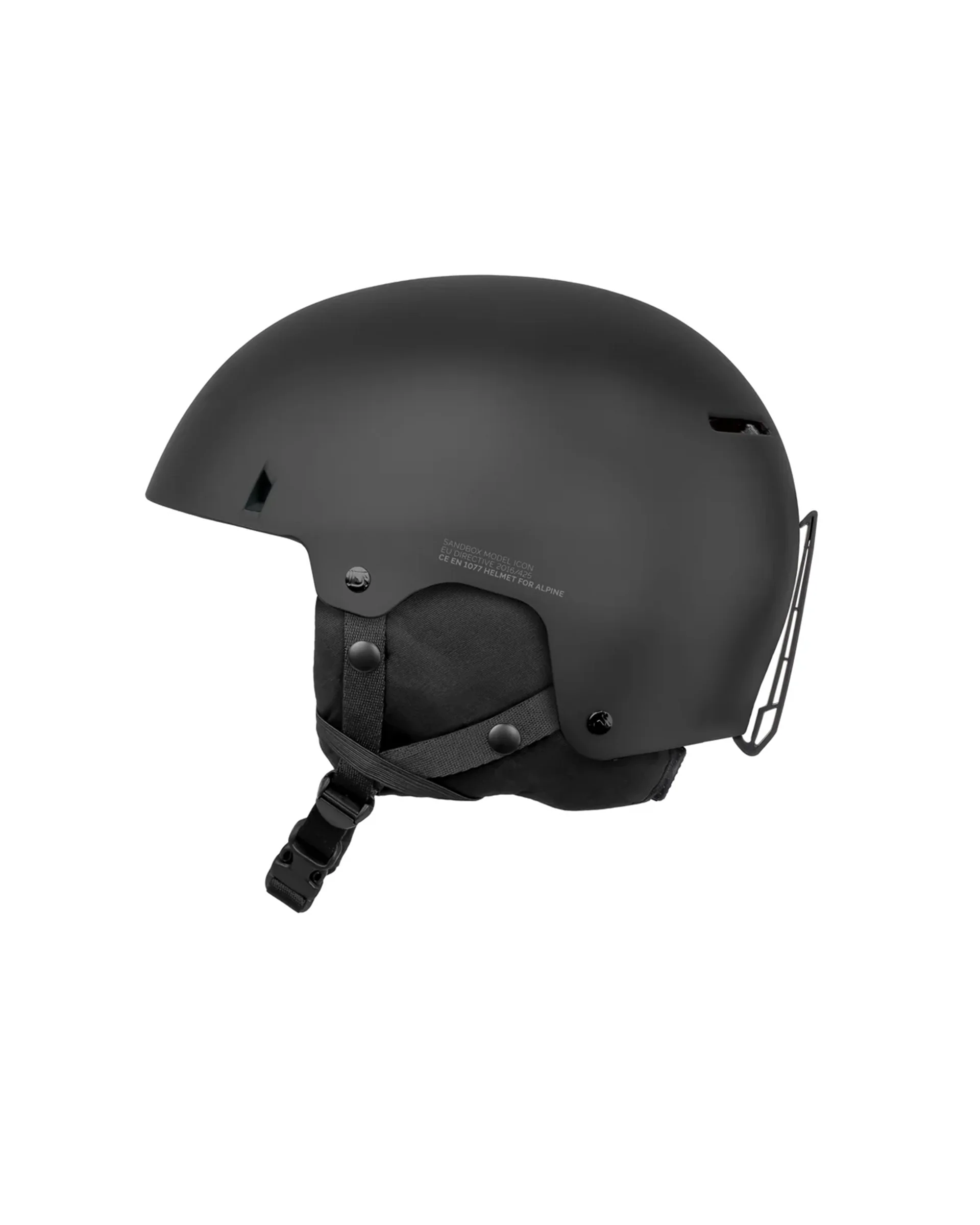 Icon Snow Helmet - Black - Image 3